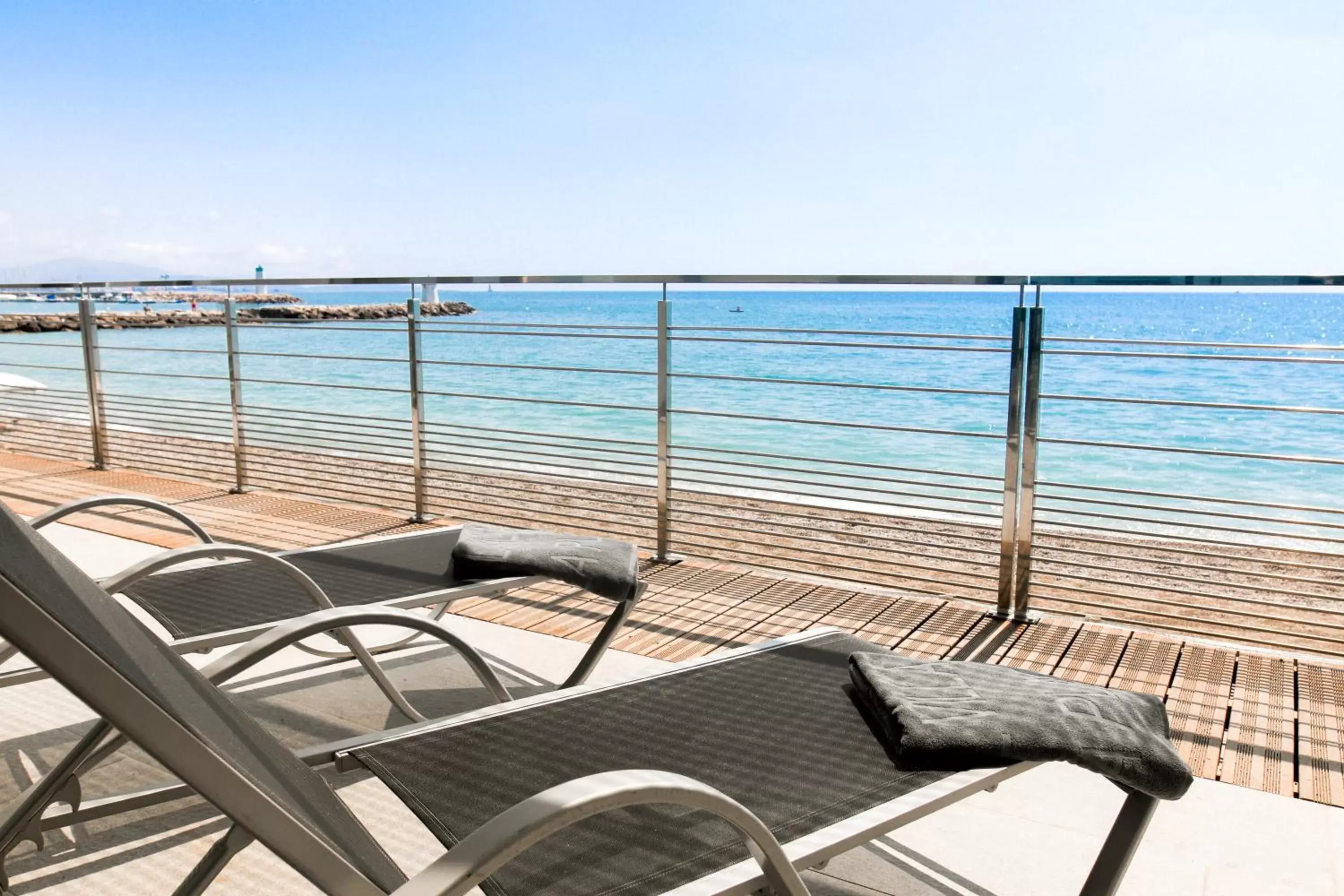 Balcony/Terrace in Villa Azur