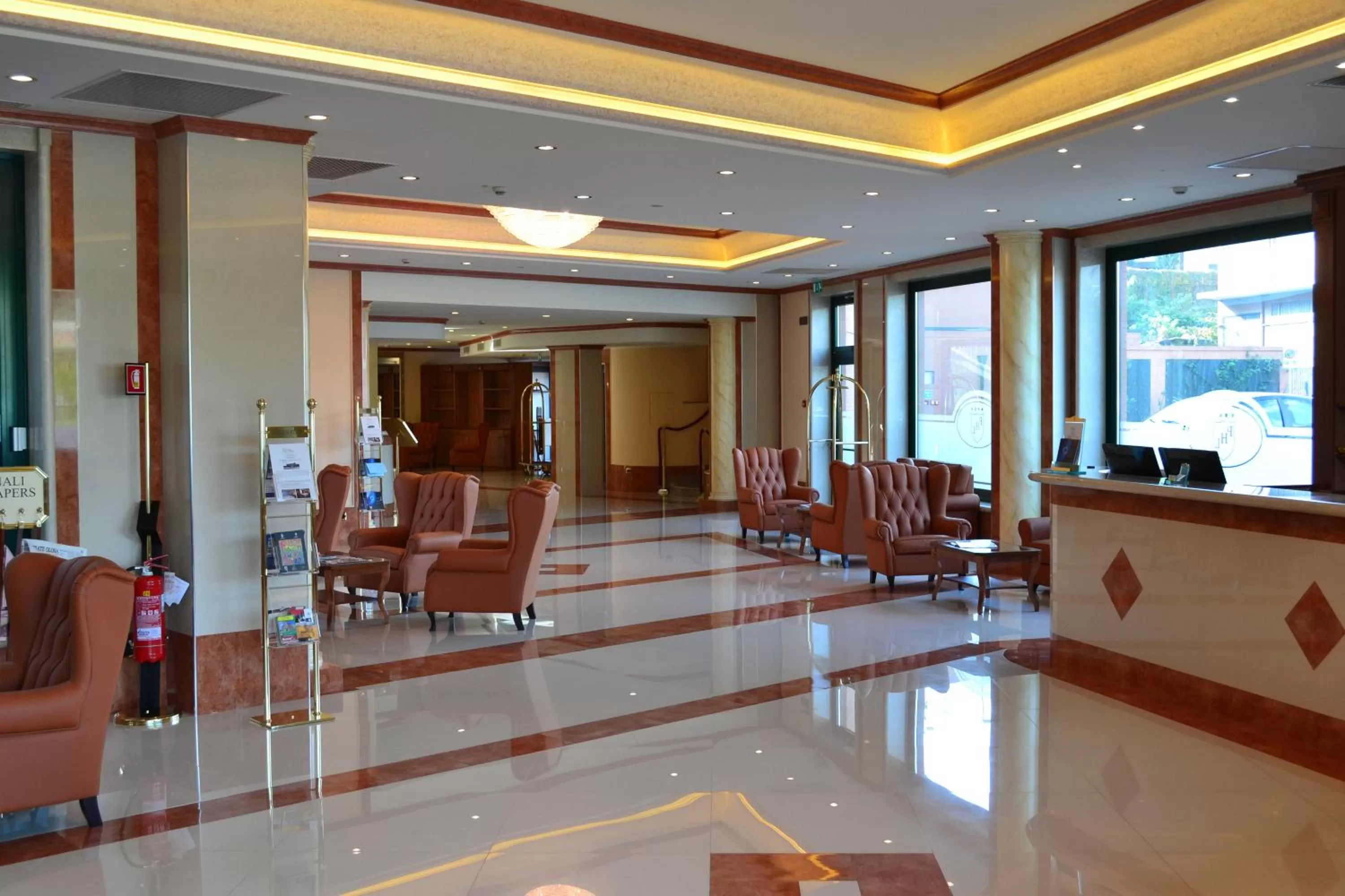 Lobby or reception in Palace Hotel Legnano
