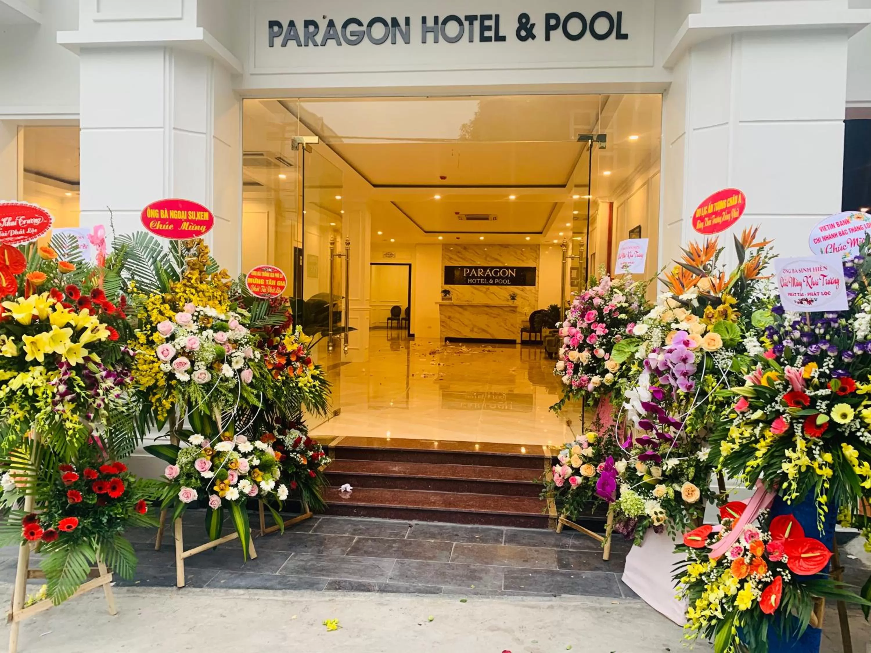 Property logo or sign in Paragon Noi bai Hotel & Pool