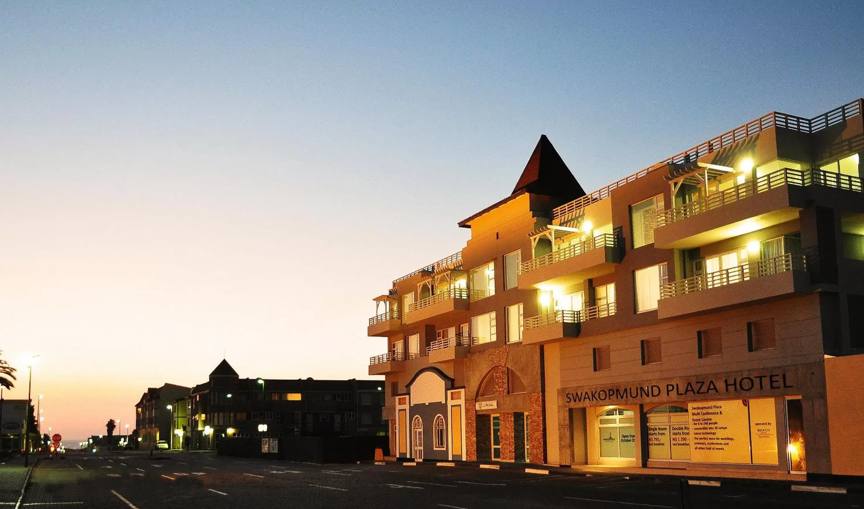 Facade/entrance, Property Building in Swakopmund Plaza Hotel