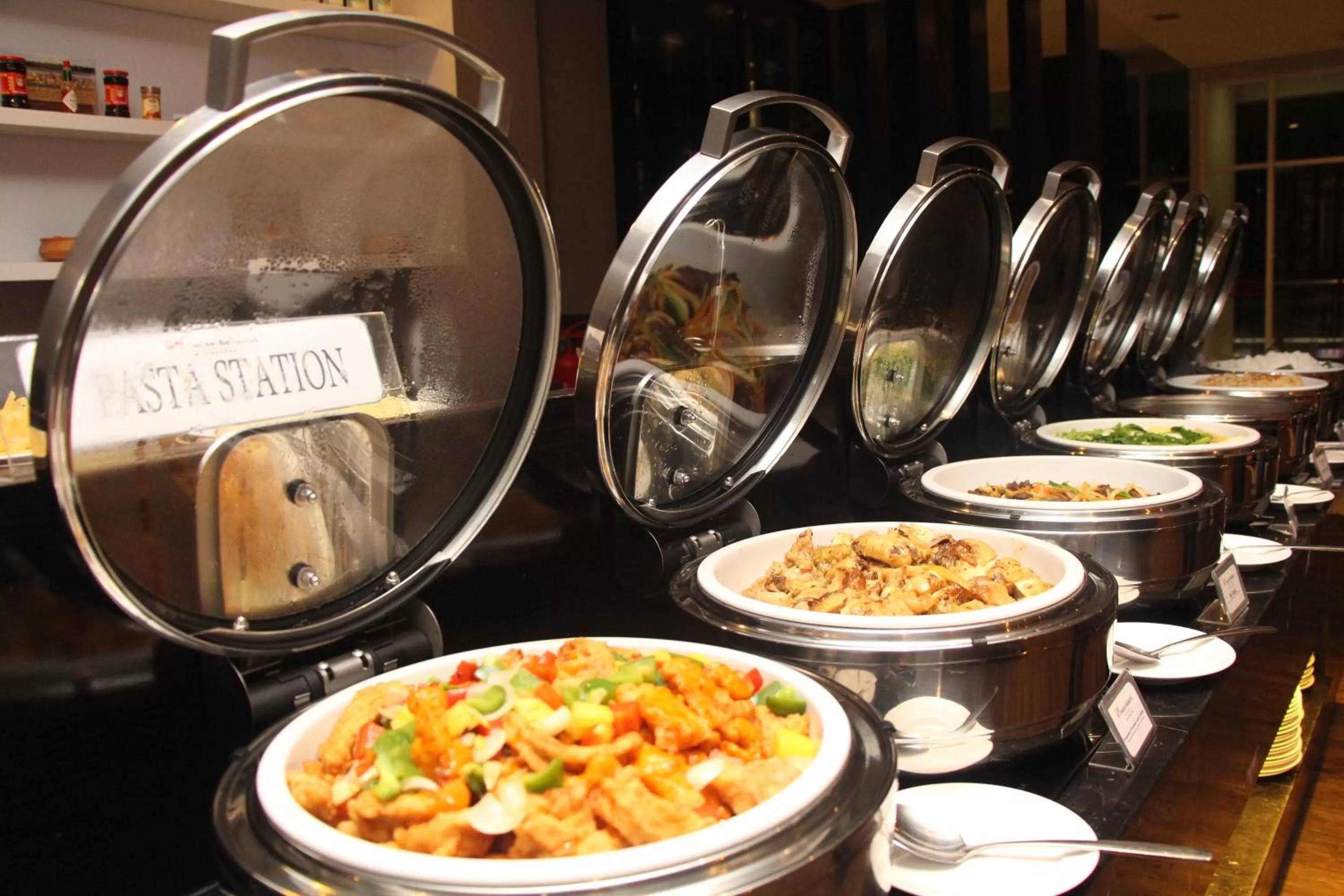 Buffet breakfast in Swiss-Belhotel Balikpapan