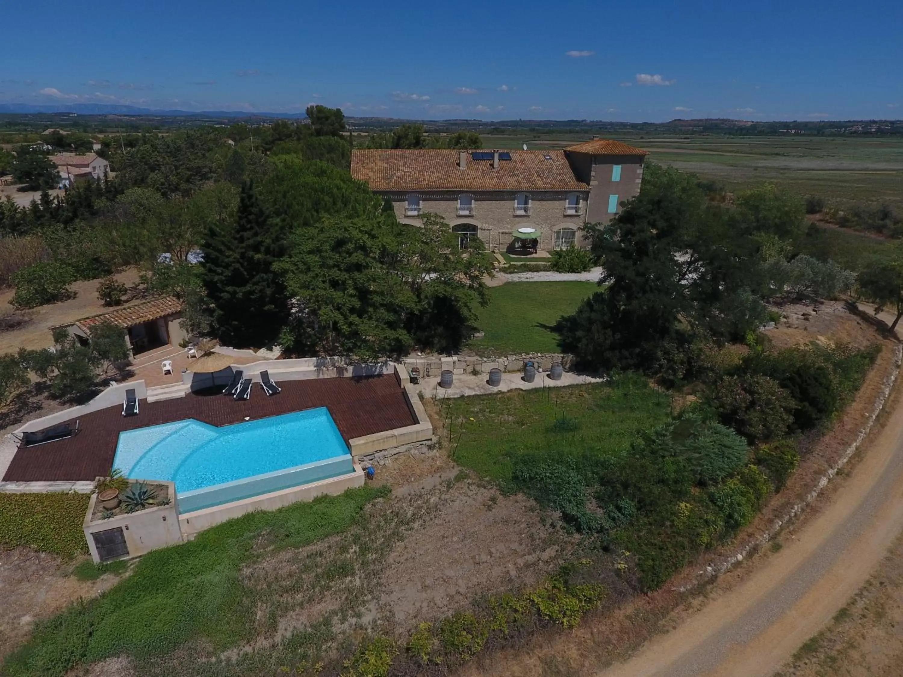 Bird's eye view, Bird's-eye View in La Bergerie de l'etang