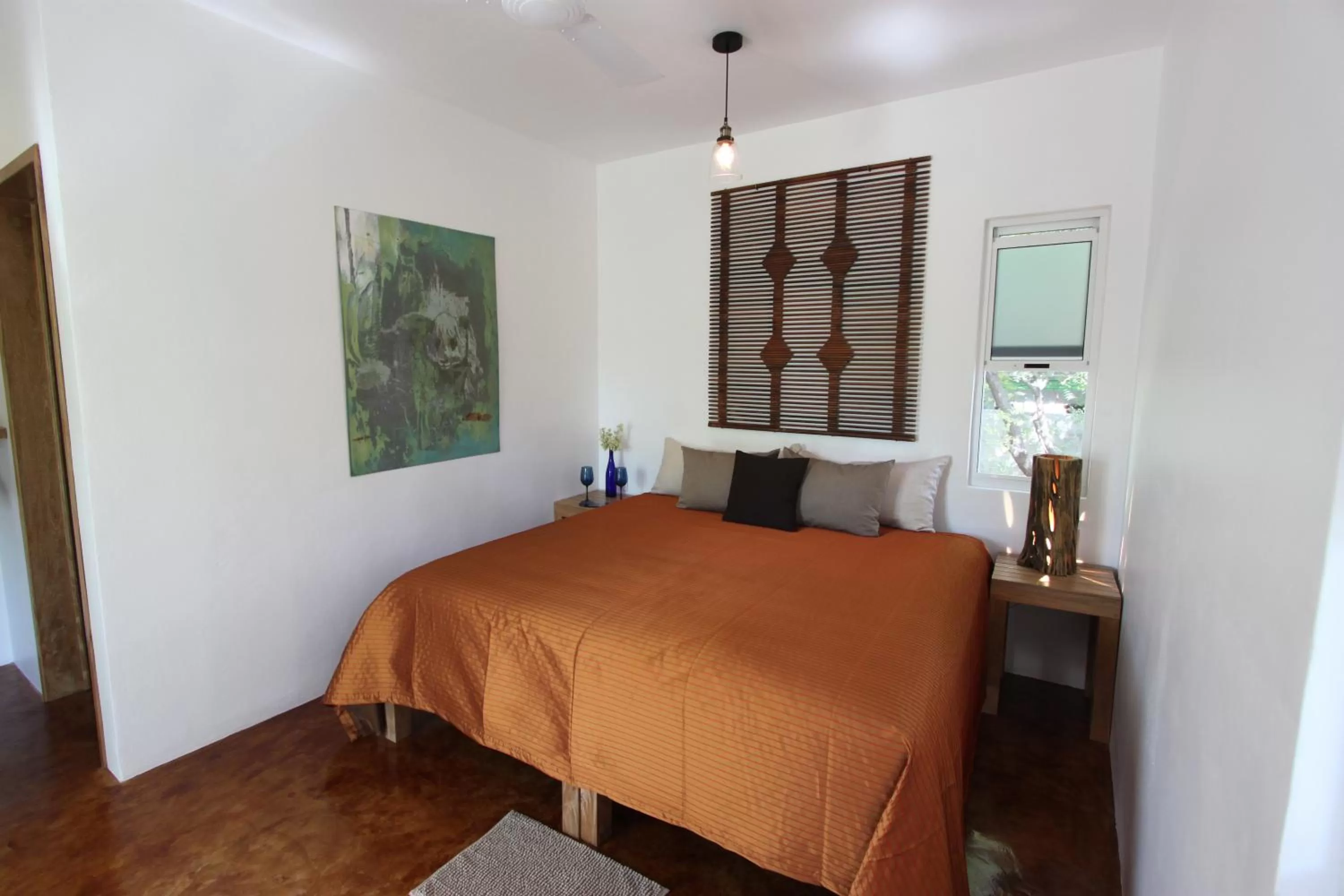 Bed in Hotel Villa Mozart y Macondo