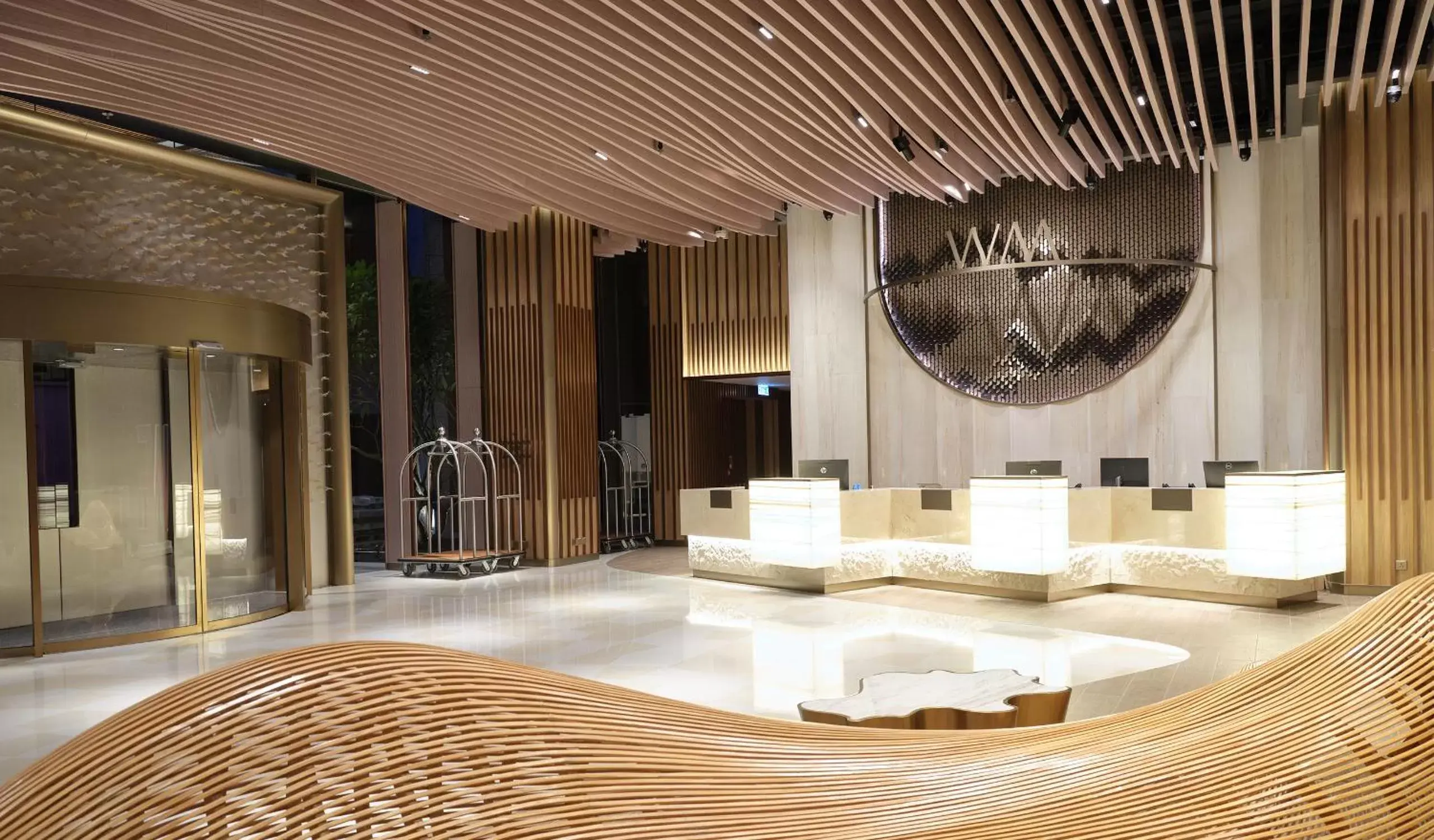 Lobby or reception in WM Hotel