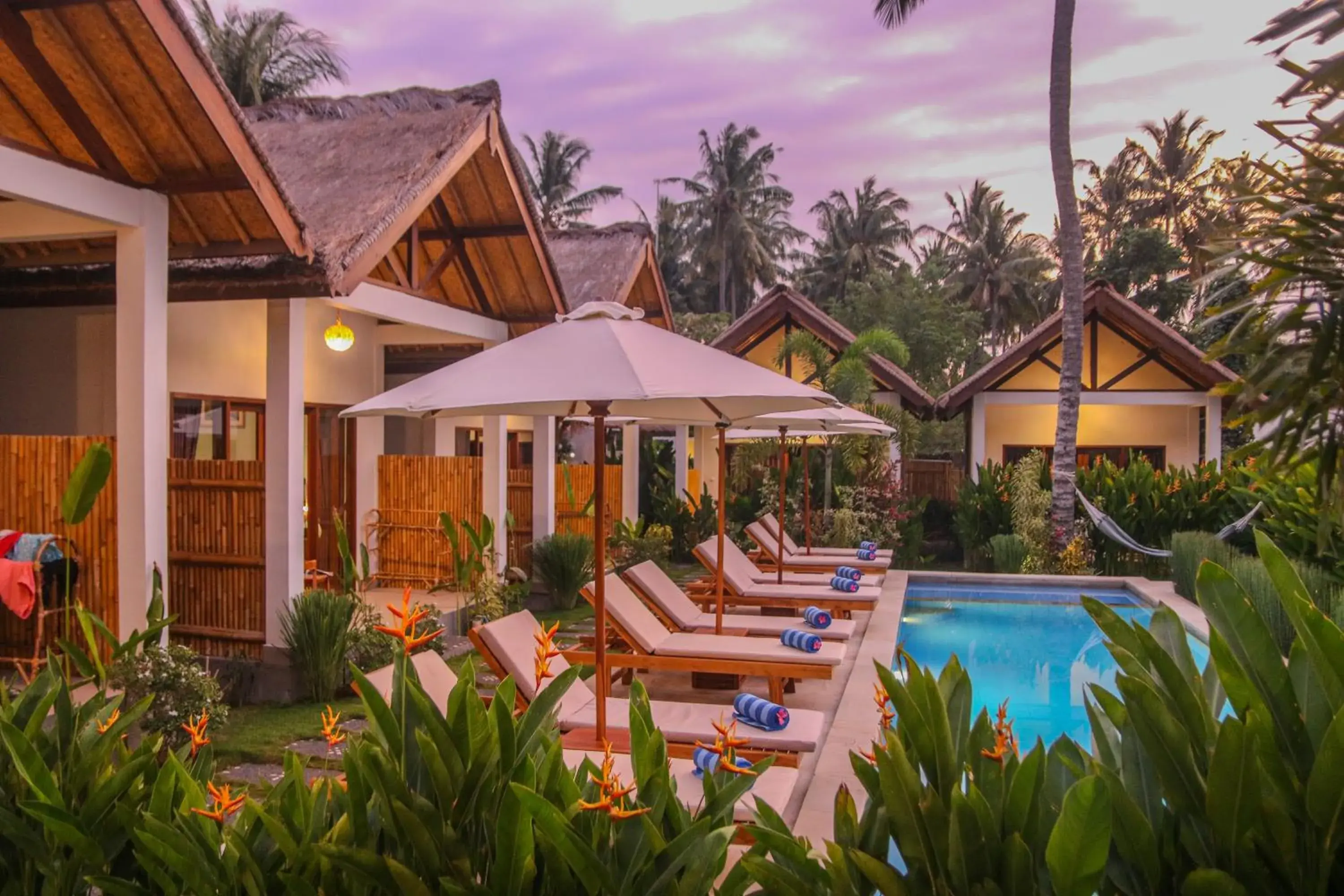 Property building, Swimming Pool in Cozy Cottages Lombok
