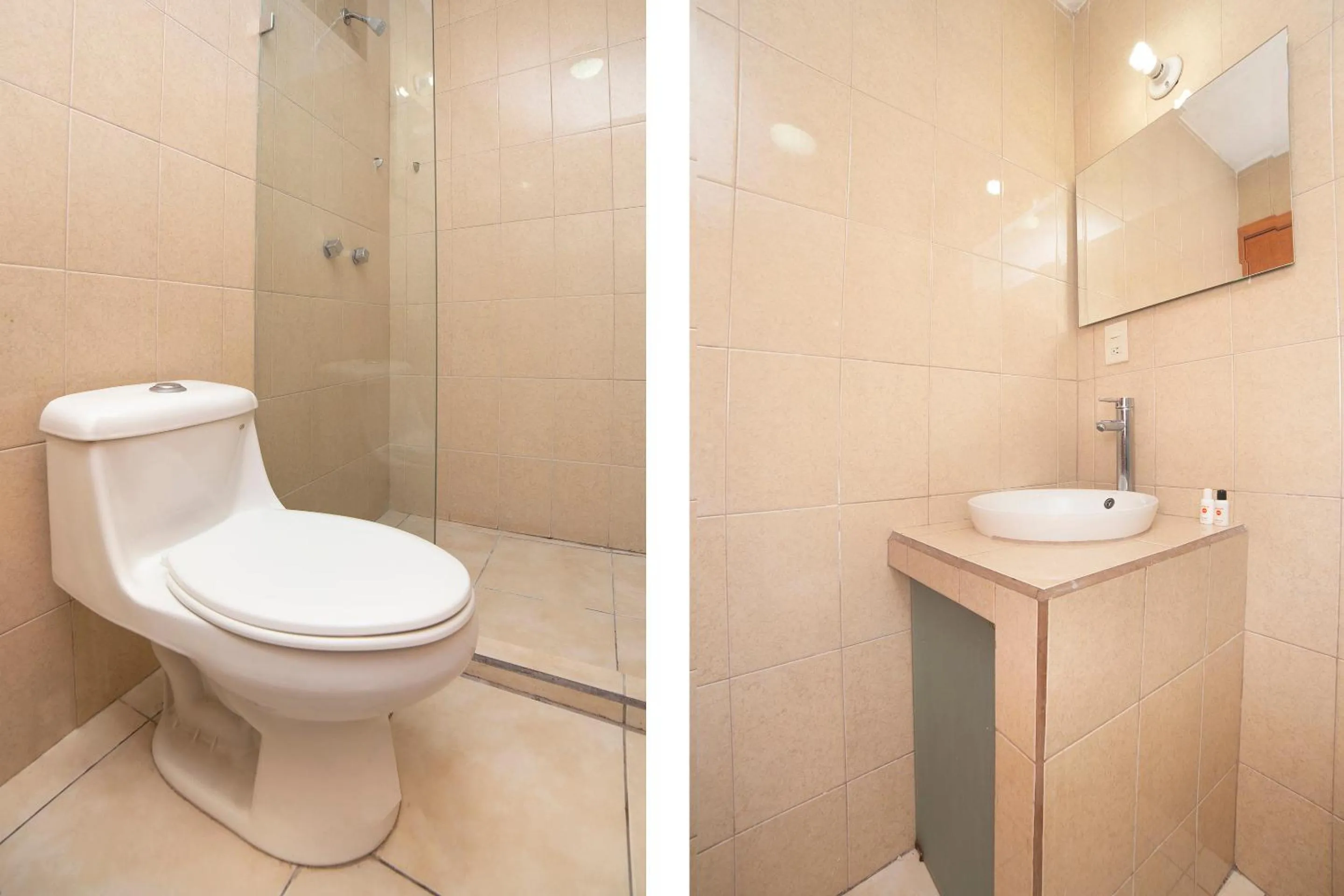 Bathroom in OYO Promenade