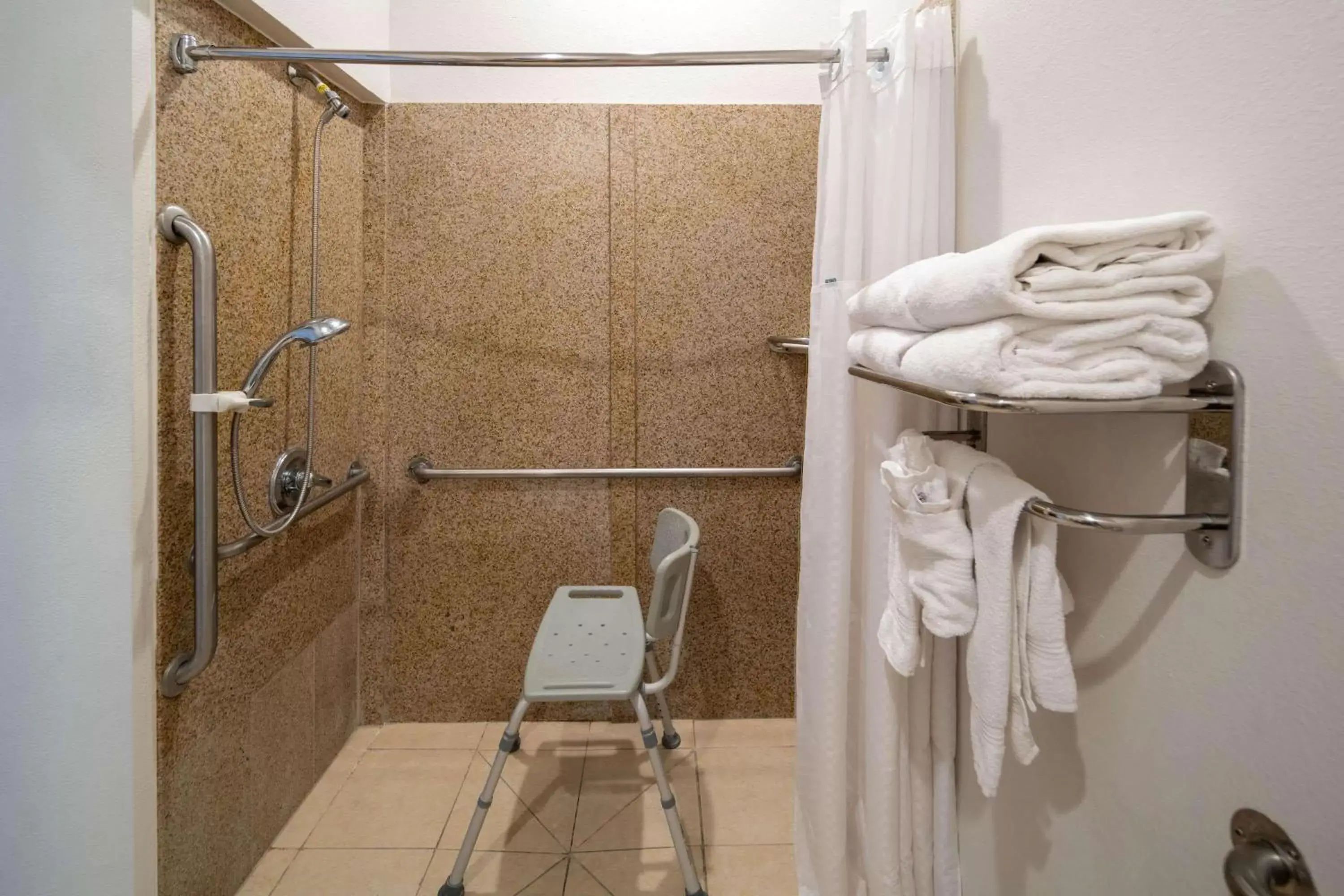 Shower, Bathroom in Microtel Inn & Suites by Wyndham Tracy