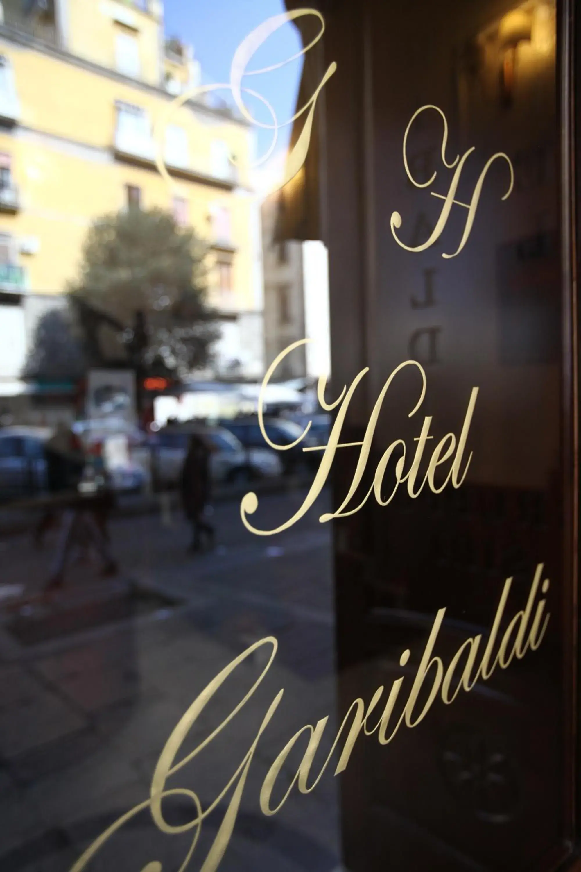 Facade/entrance in Hotel Garibaldi