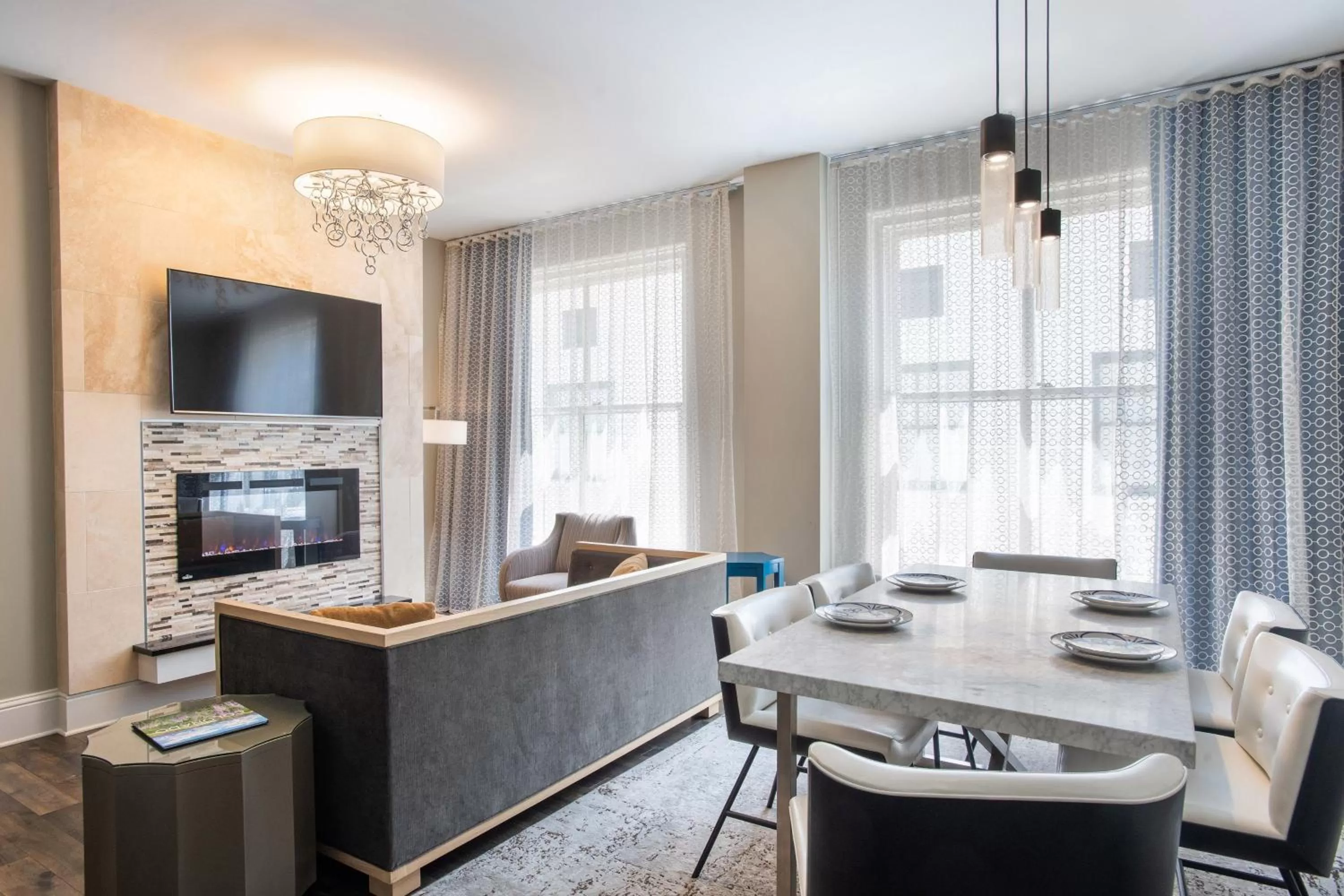 Bedroom in Magnolia Hotel Denver, a Tribute Portfolio Hotel