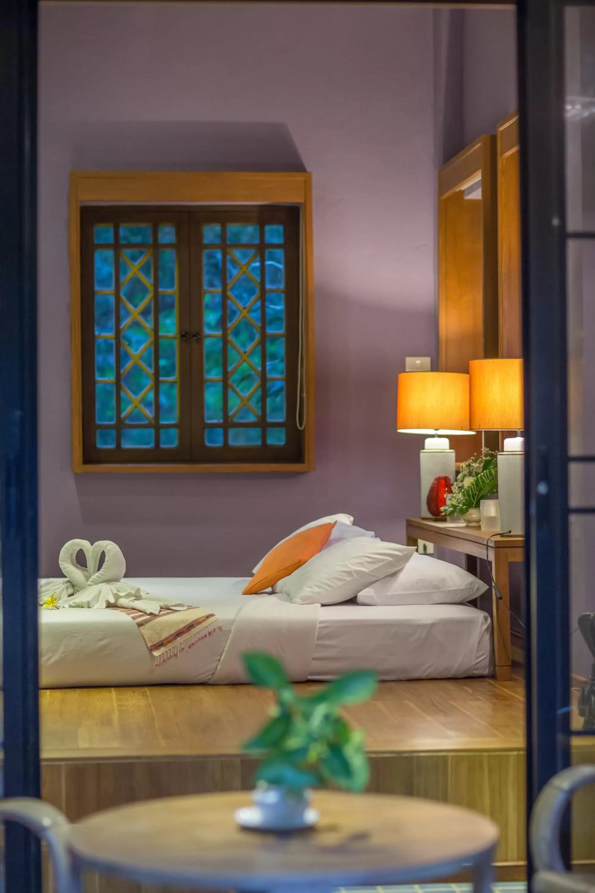 Shower, Bed in Kaomai Lanna Resort