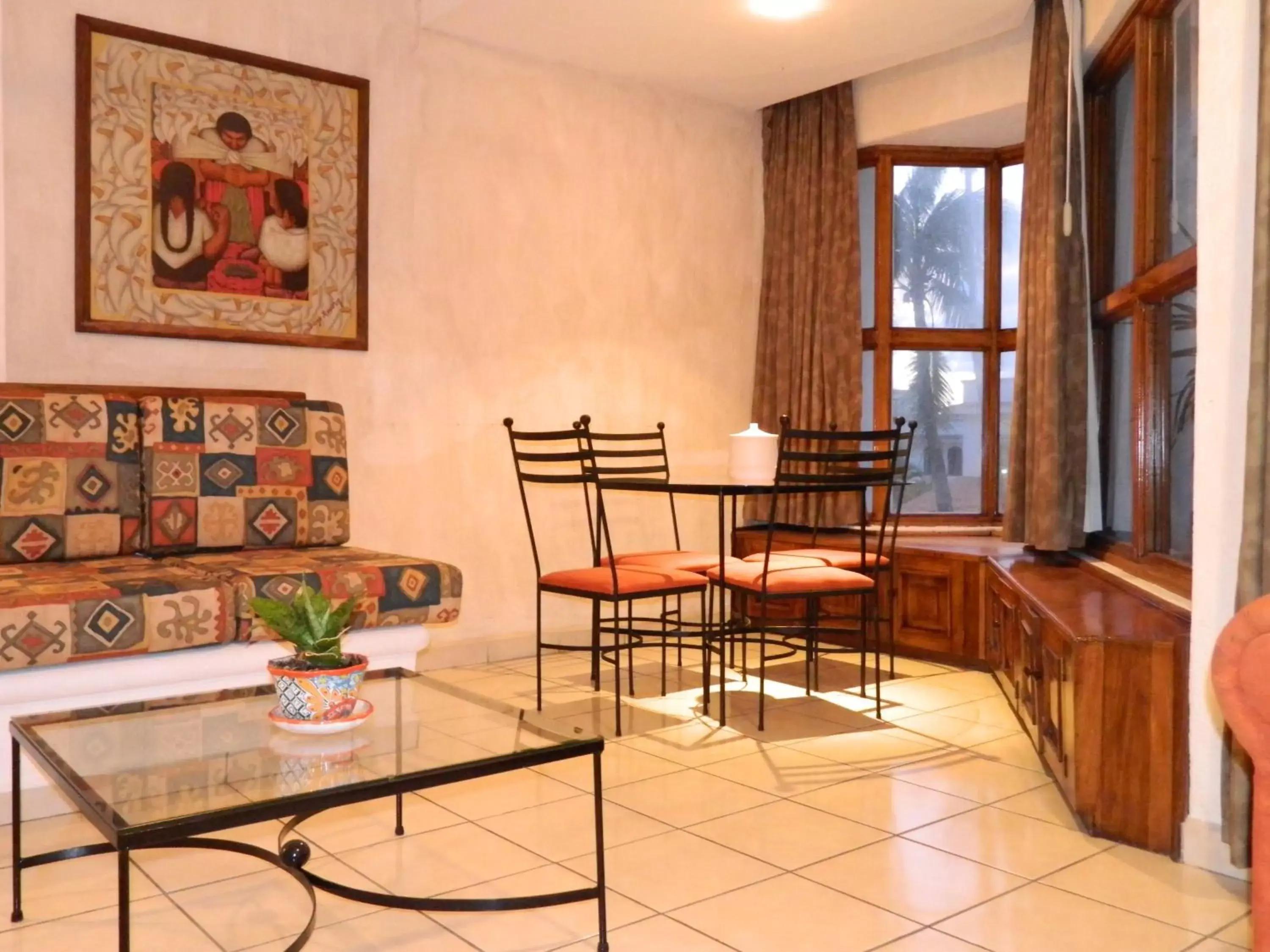 Seating Area in Hotel La Pergola