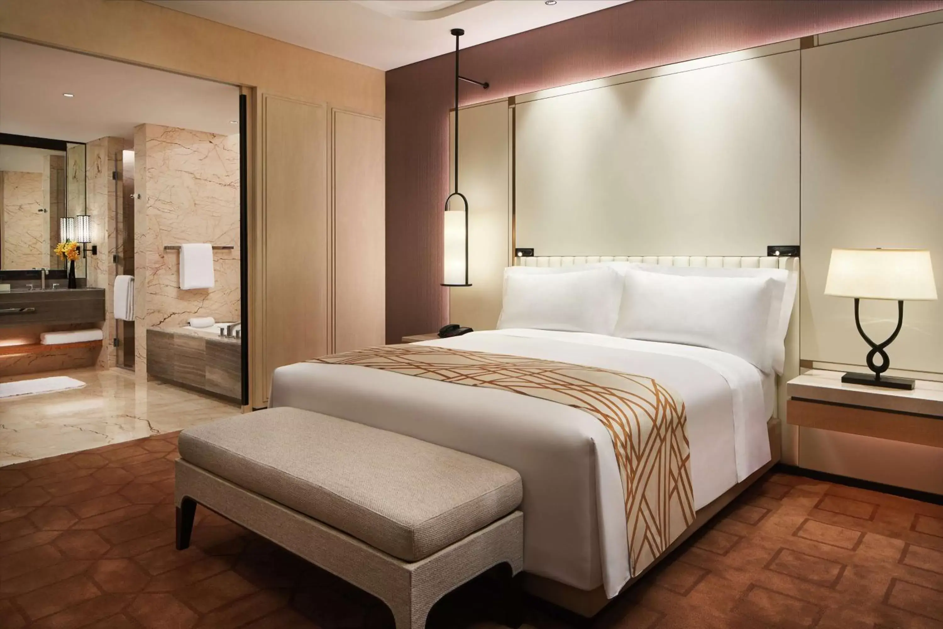Bed in Conrad Tianjin