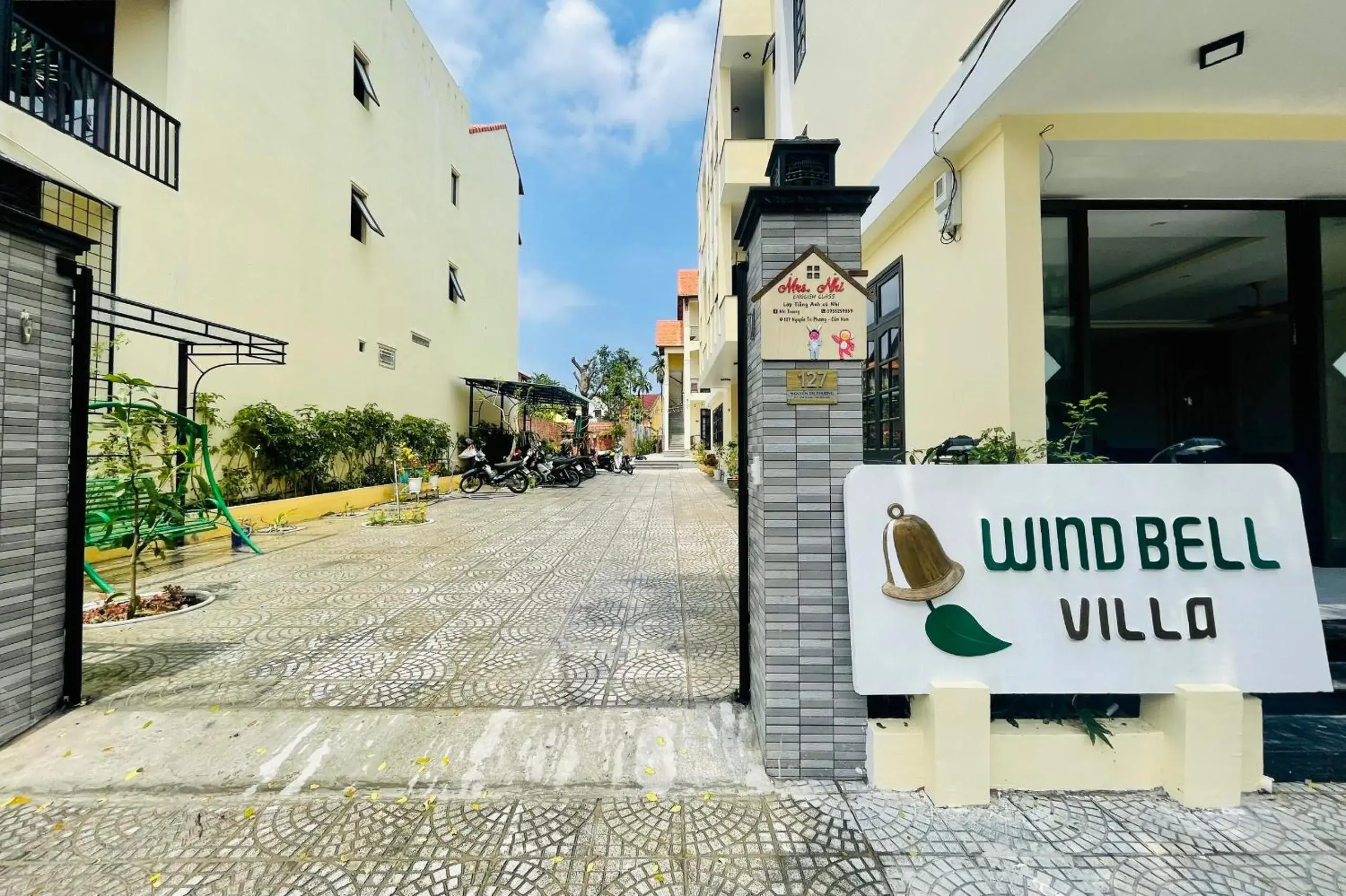 Facade/entrance in Windbell Villa Hoi An