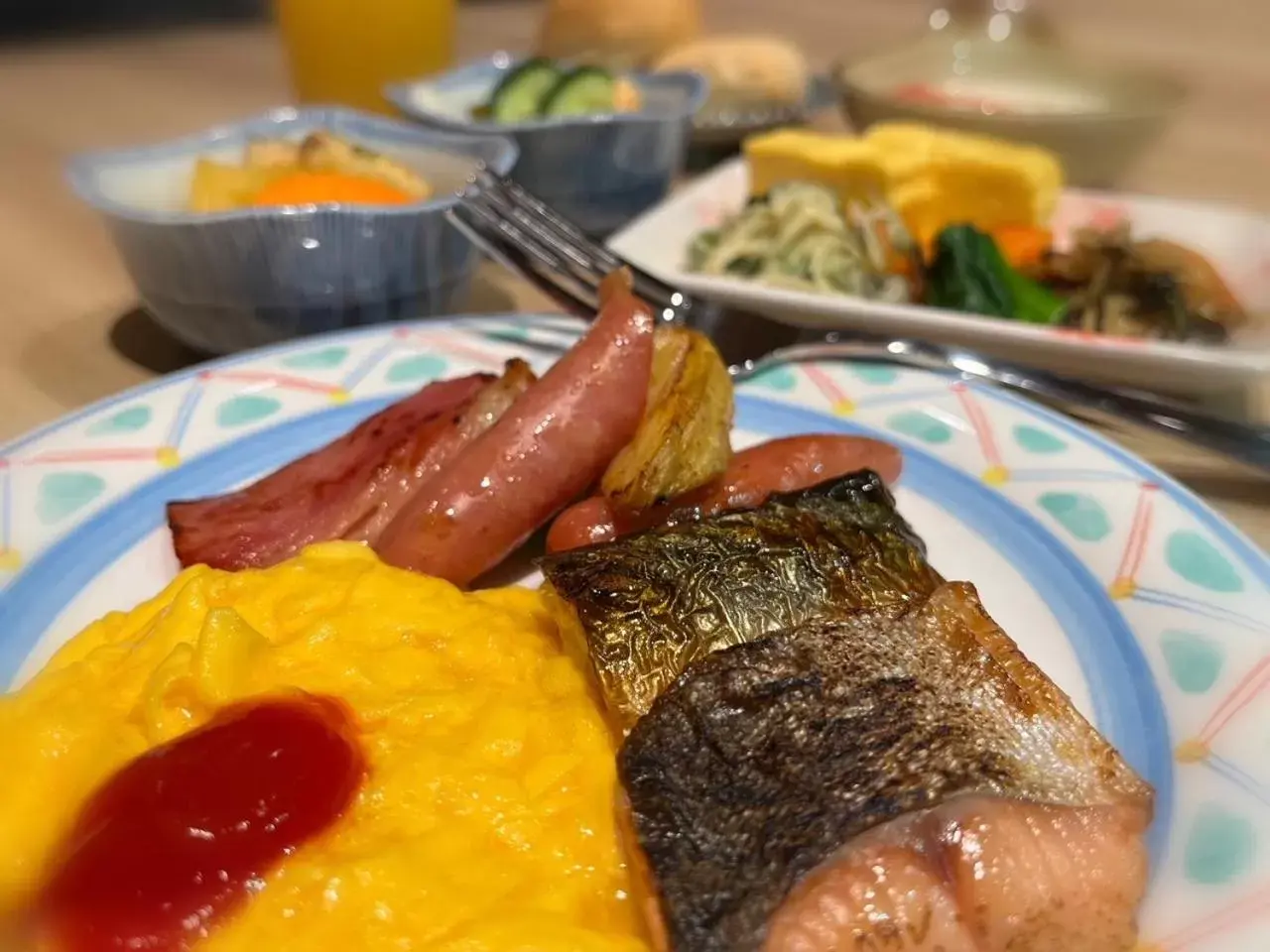 Breakfast, Food in Tmark City Hotel Kanazawa