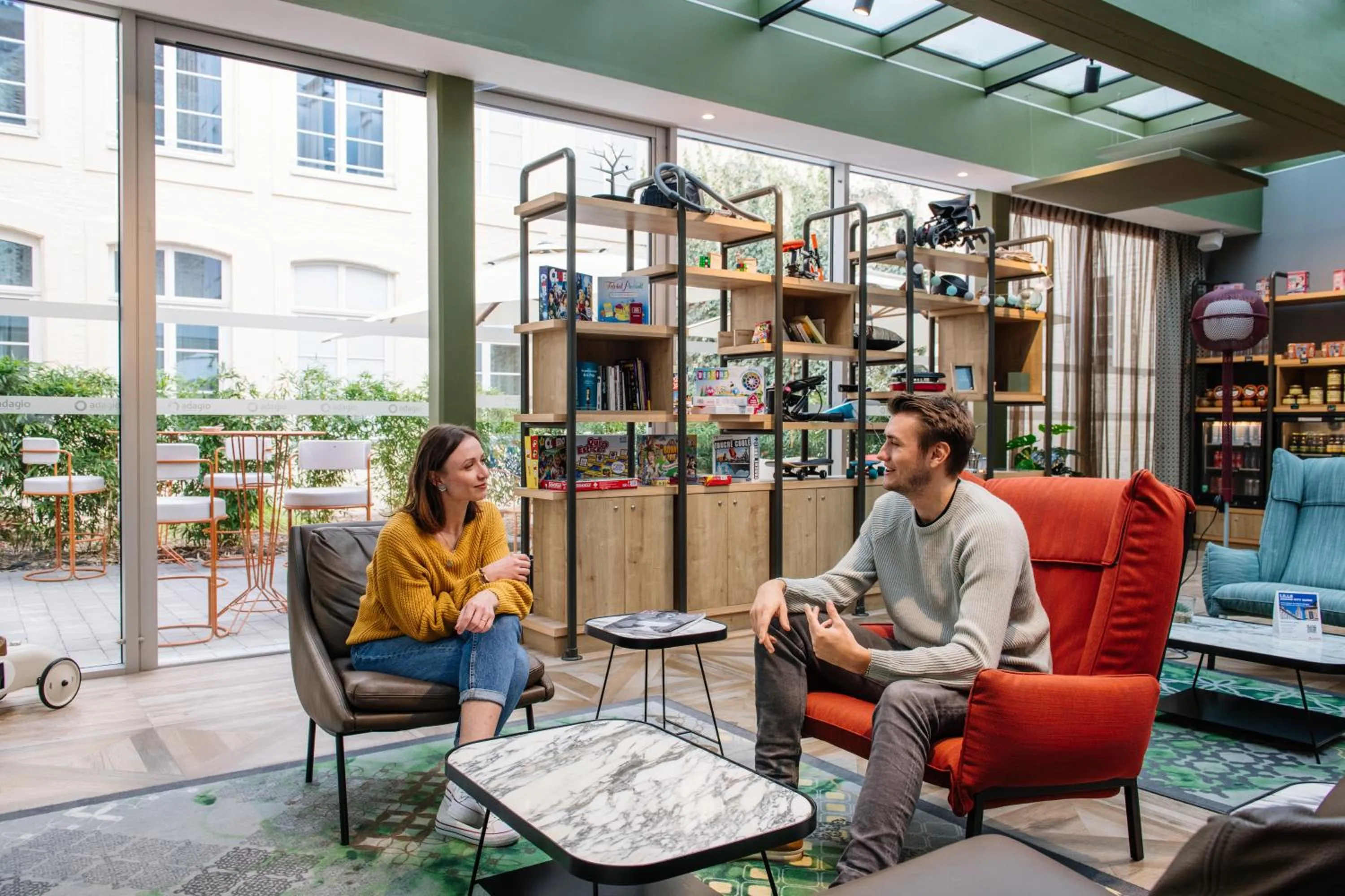 Lobby or reception in Aparthotel Adagio Lille Centre Grand Place