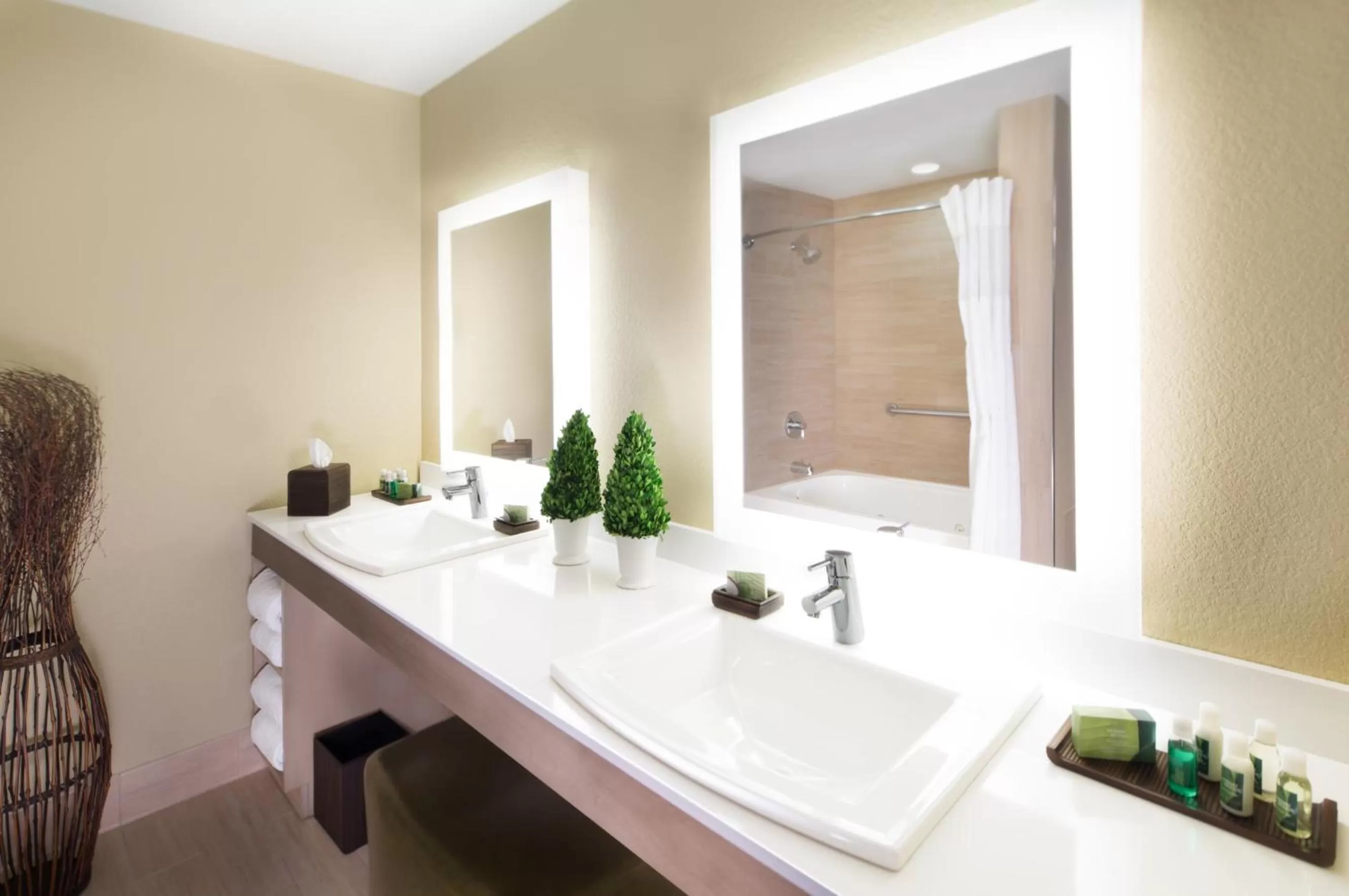 Bathroom in Tropicana Laughlin, A Caesars Destination