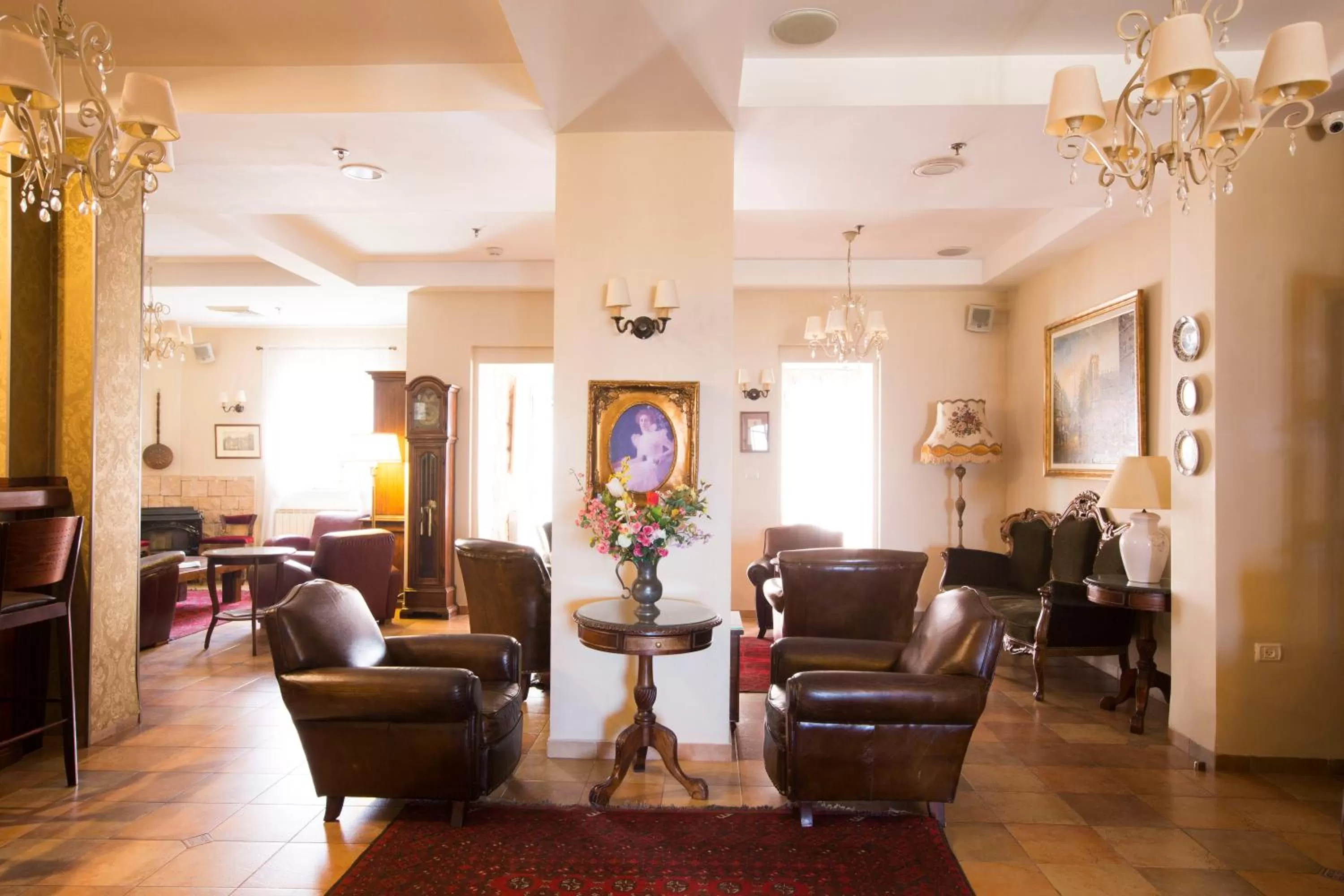 Communal lounge/ TV room in Villa Galilee Boutique Hotel and Spa