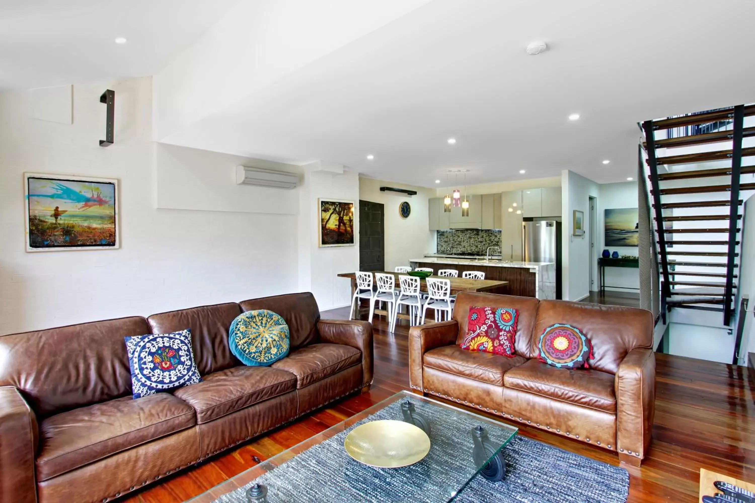 Living room, Seating Area in Byron Butter Factory Apartments