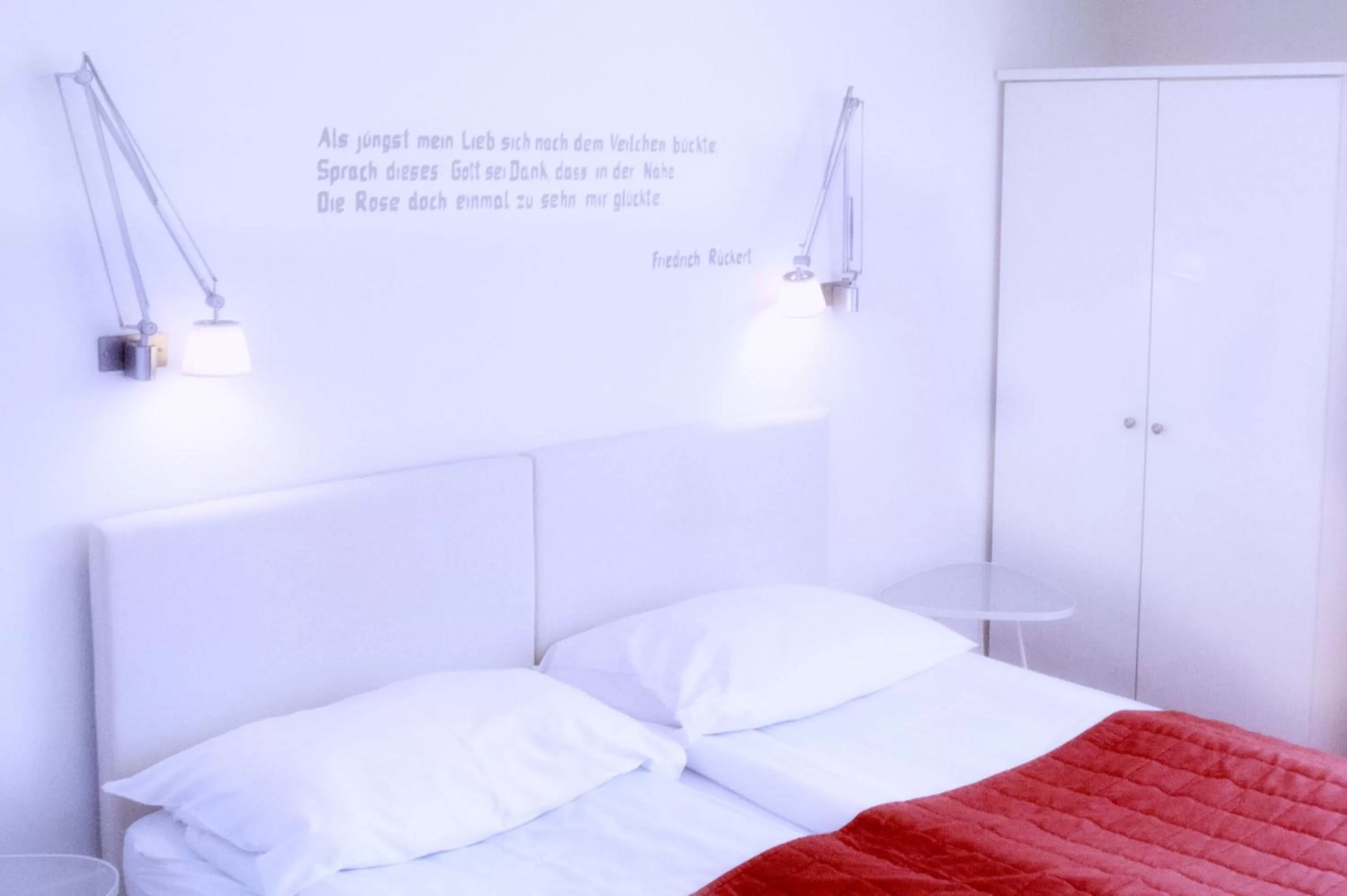 Photo of the whole room, Bed in Hotel Villa Rückert