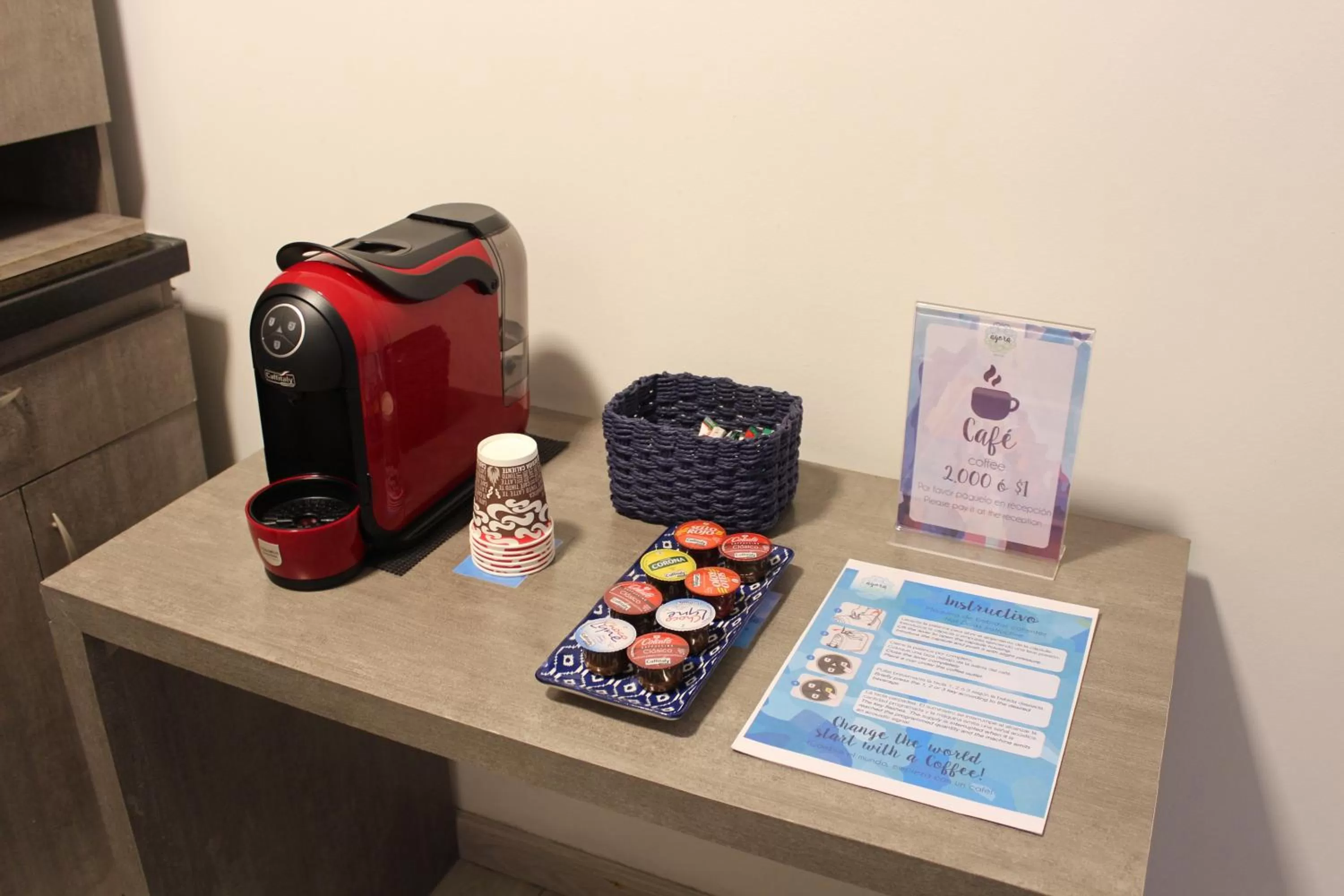 Restaurant/places to eat in Agora Suites Self-Service Boutique Hotel