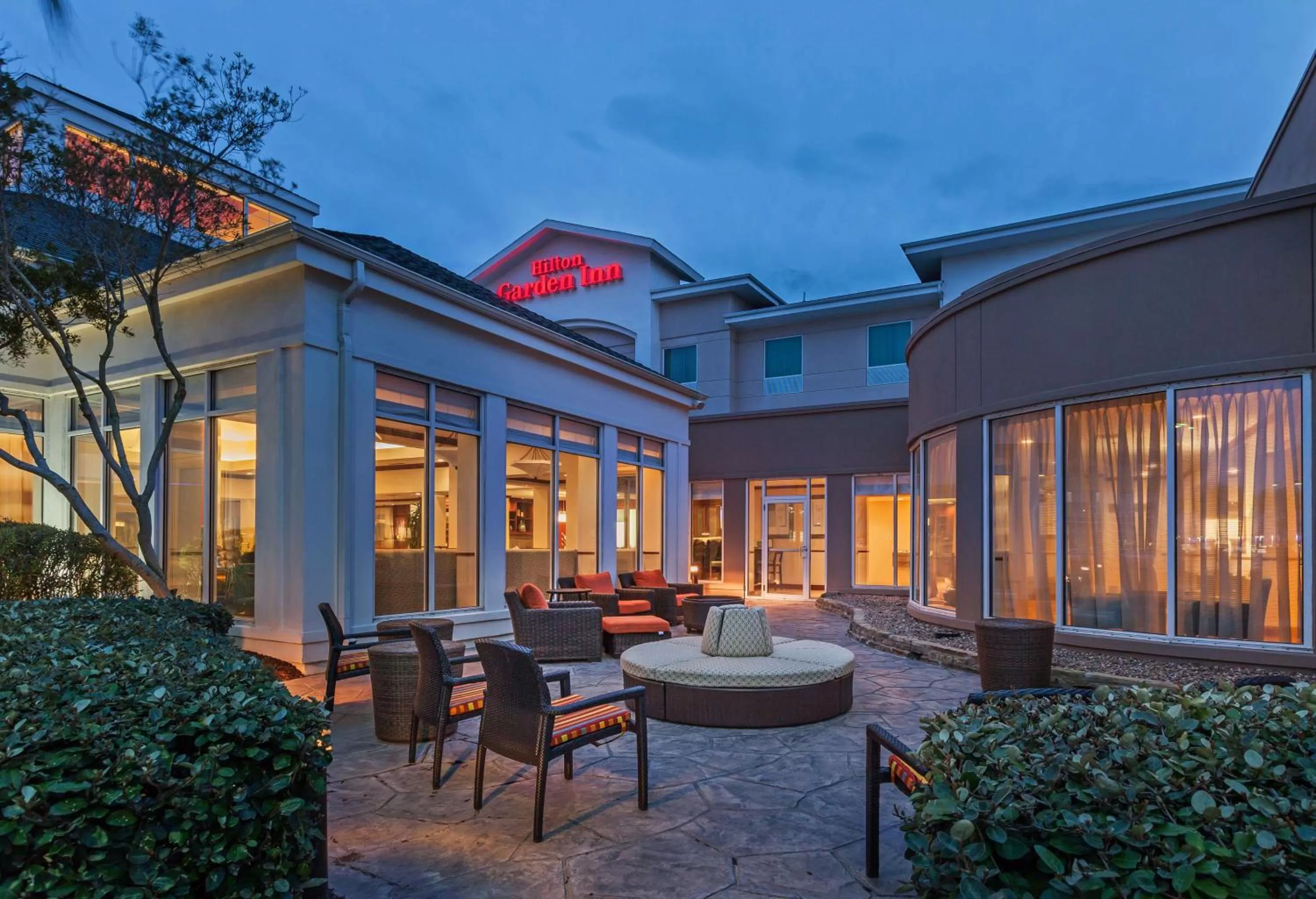 Patio in Hilton Garden Inn Corpus Christi