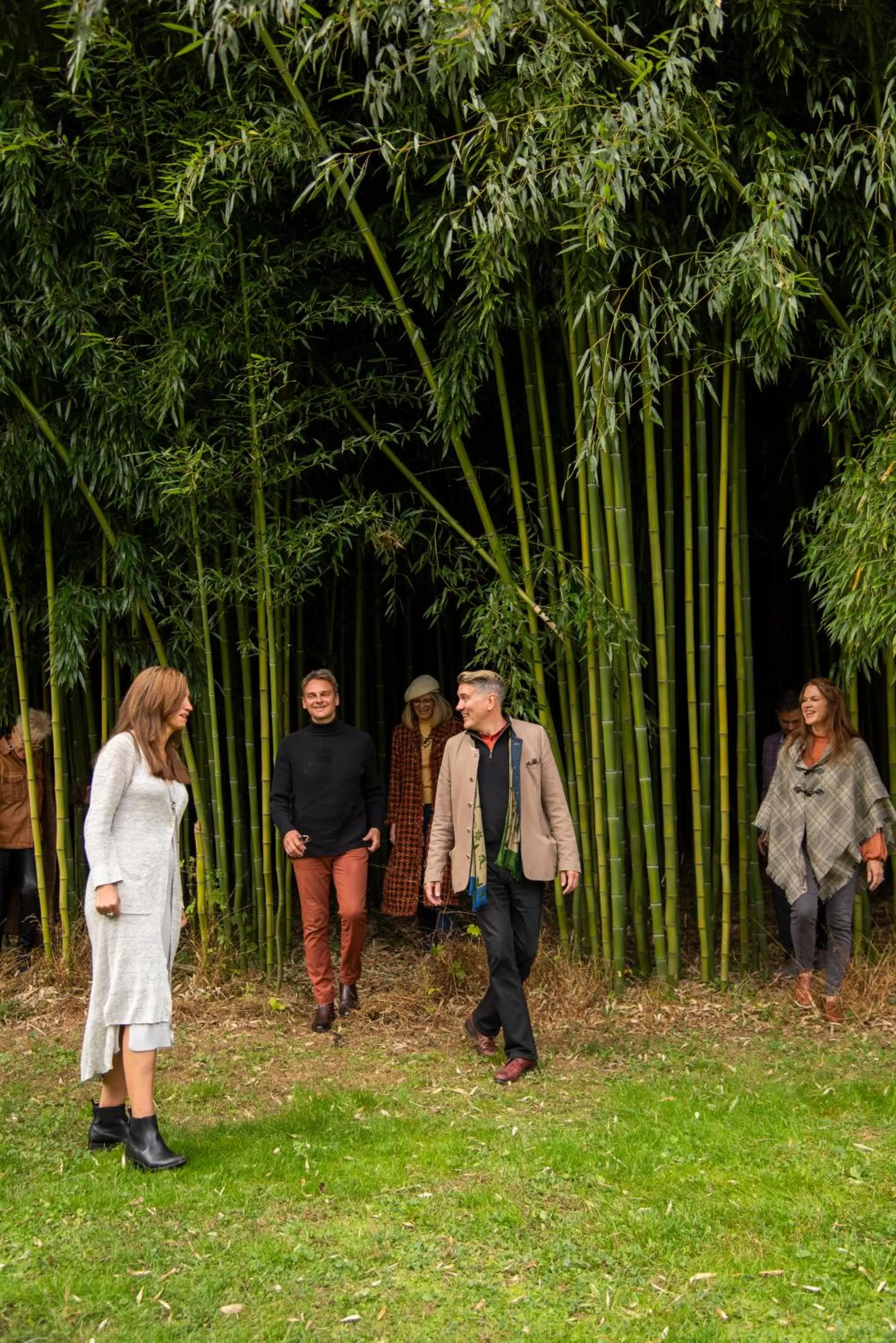 Family in The Hollinger House