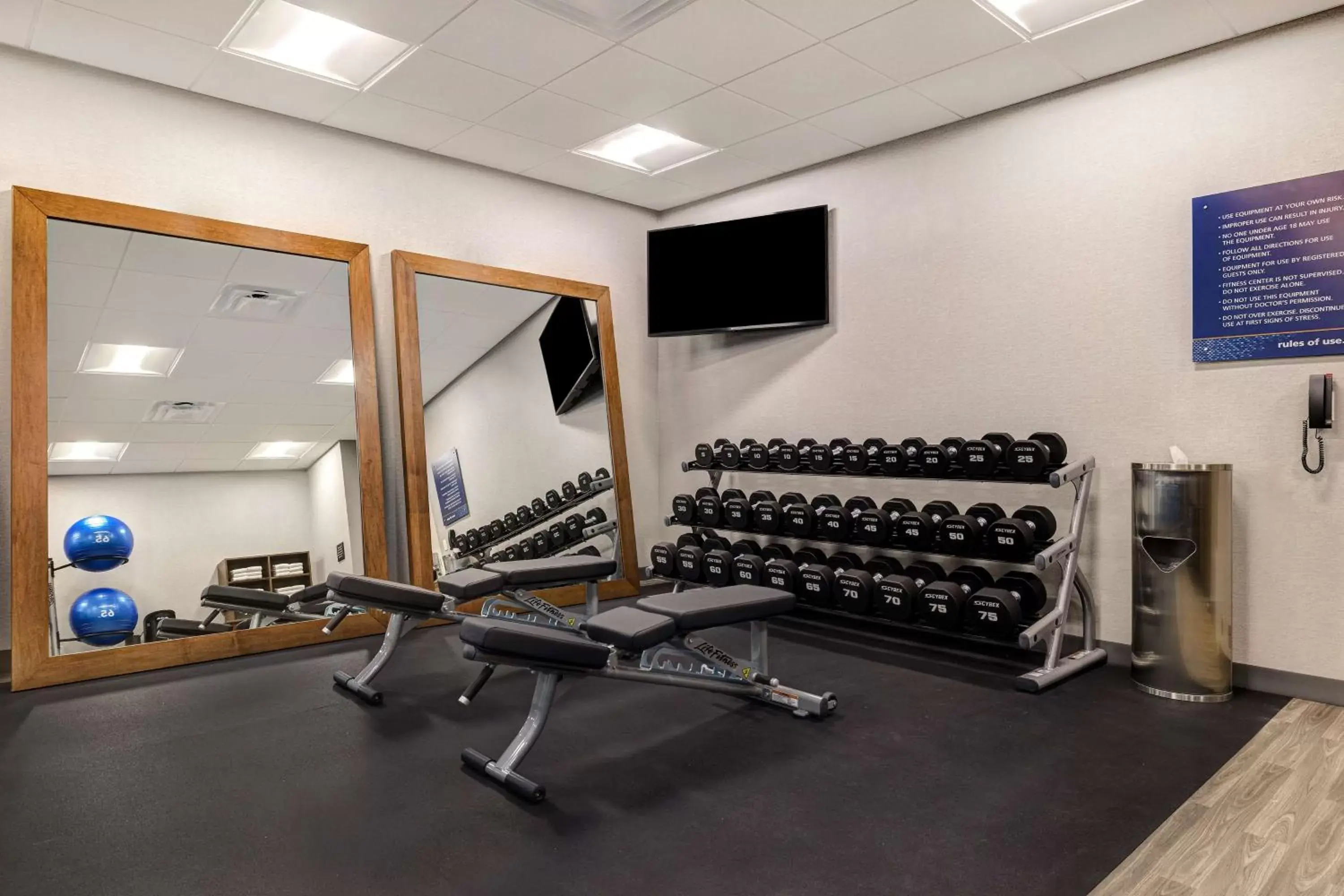 Fitness centre/facilities, Fitness Center/Facilities in Hampton Inn & Suites Marina