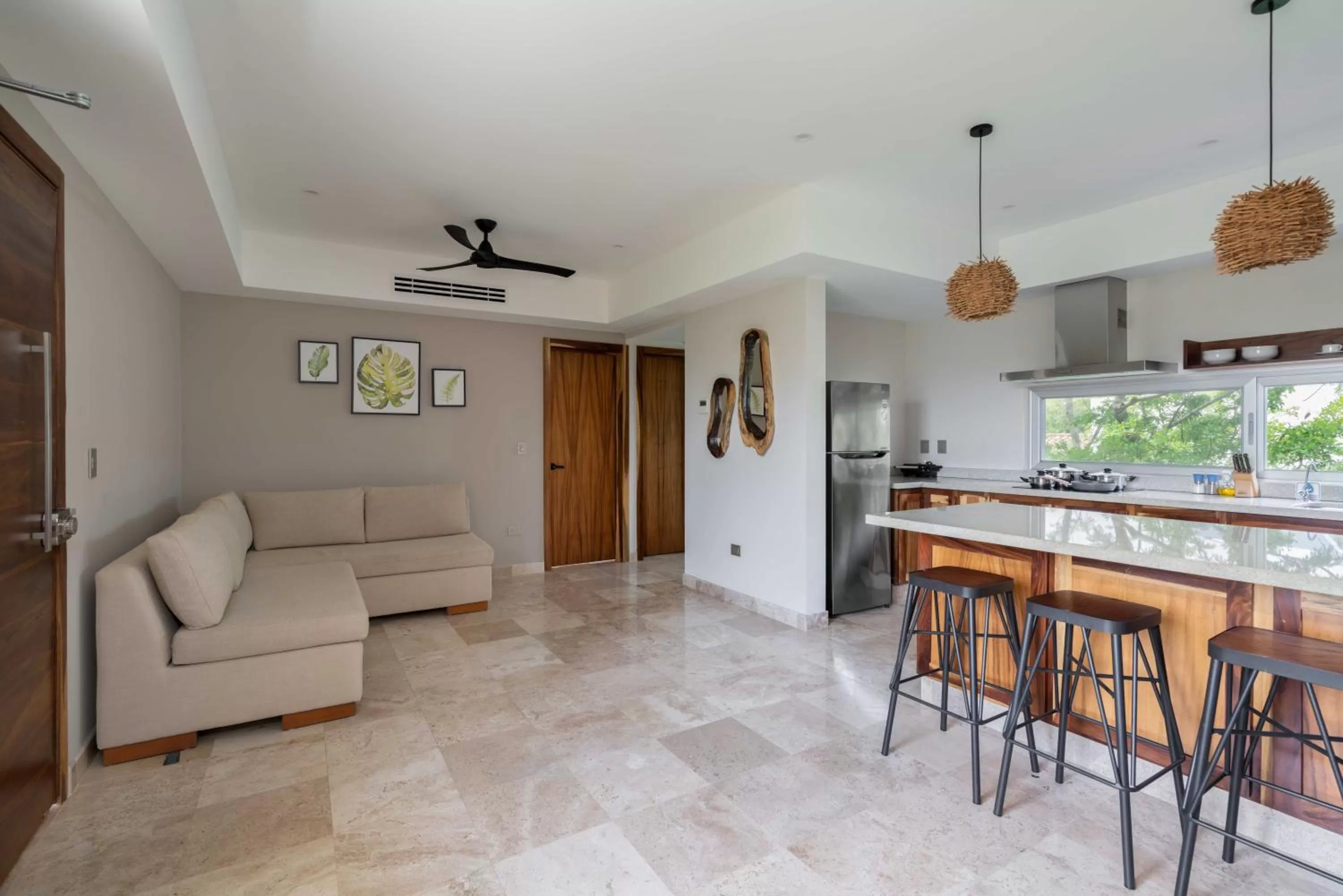 Kitchen or kitchenette in Valhalla Residences by Biwa