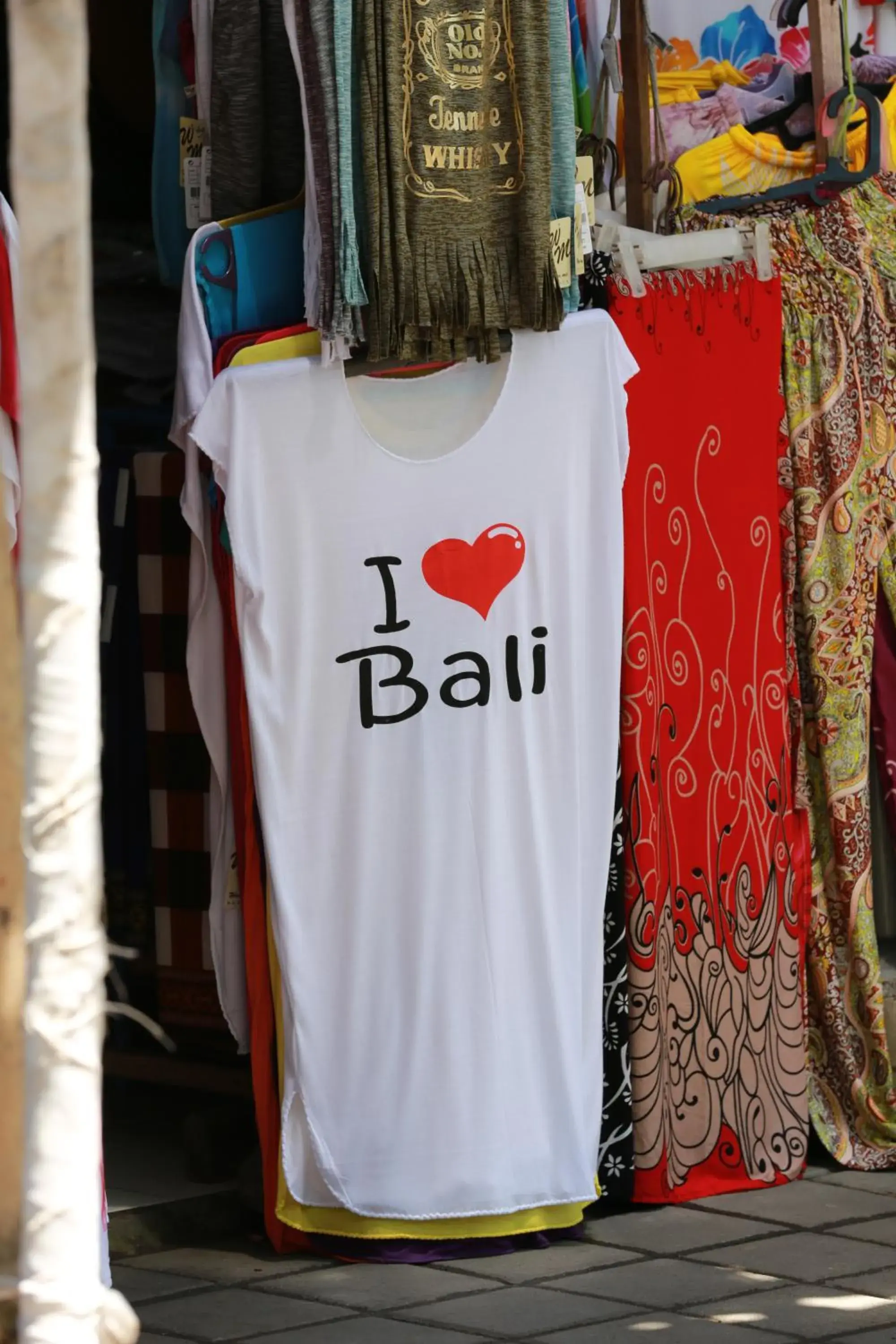 Shopping Area in Seahouse Bali Indah Beach Inn