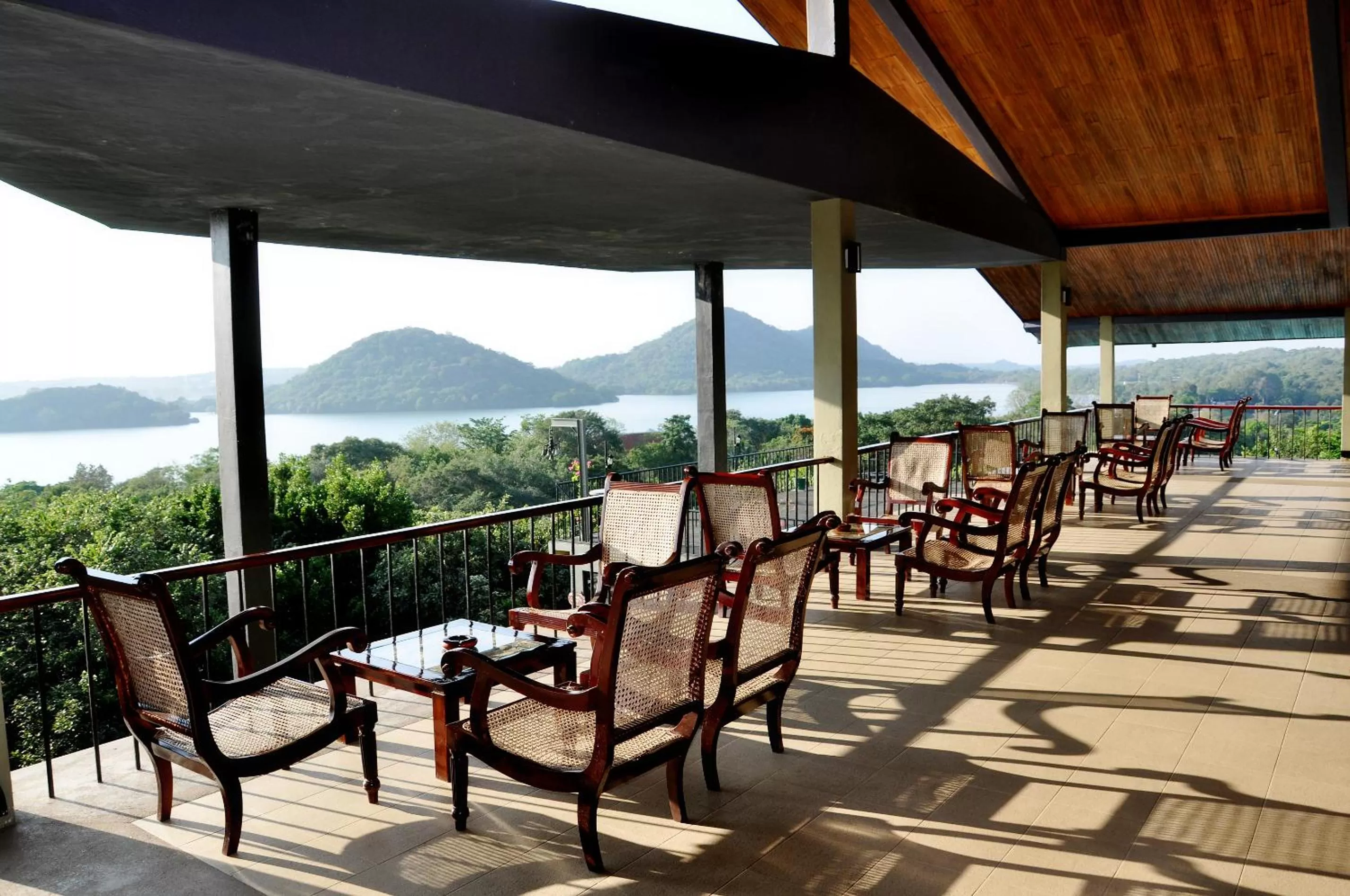 Seating area in Giritale Hotel
