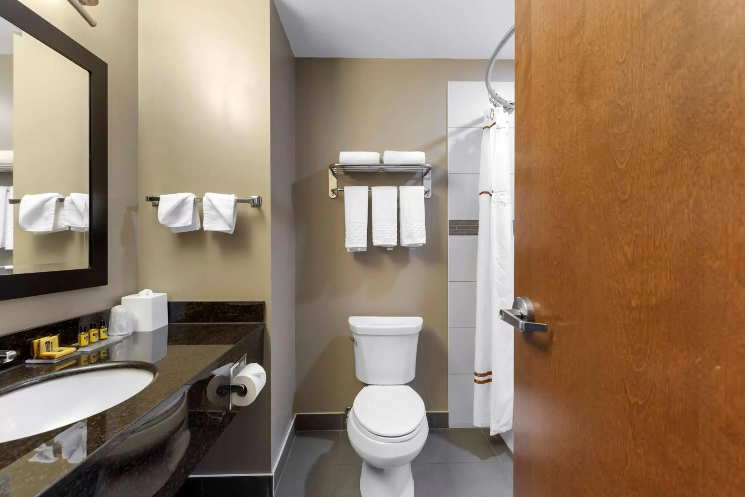Property building, Bathroom in Best Western PLUS Fort Saskatchewan Inn & Suites