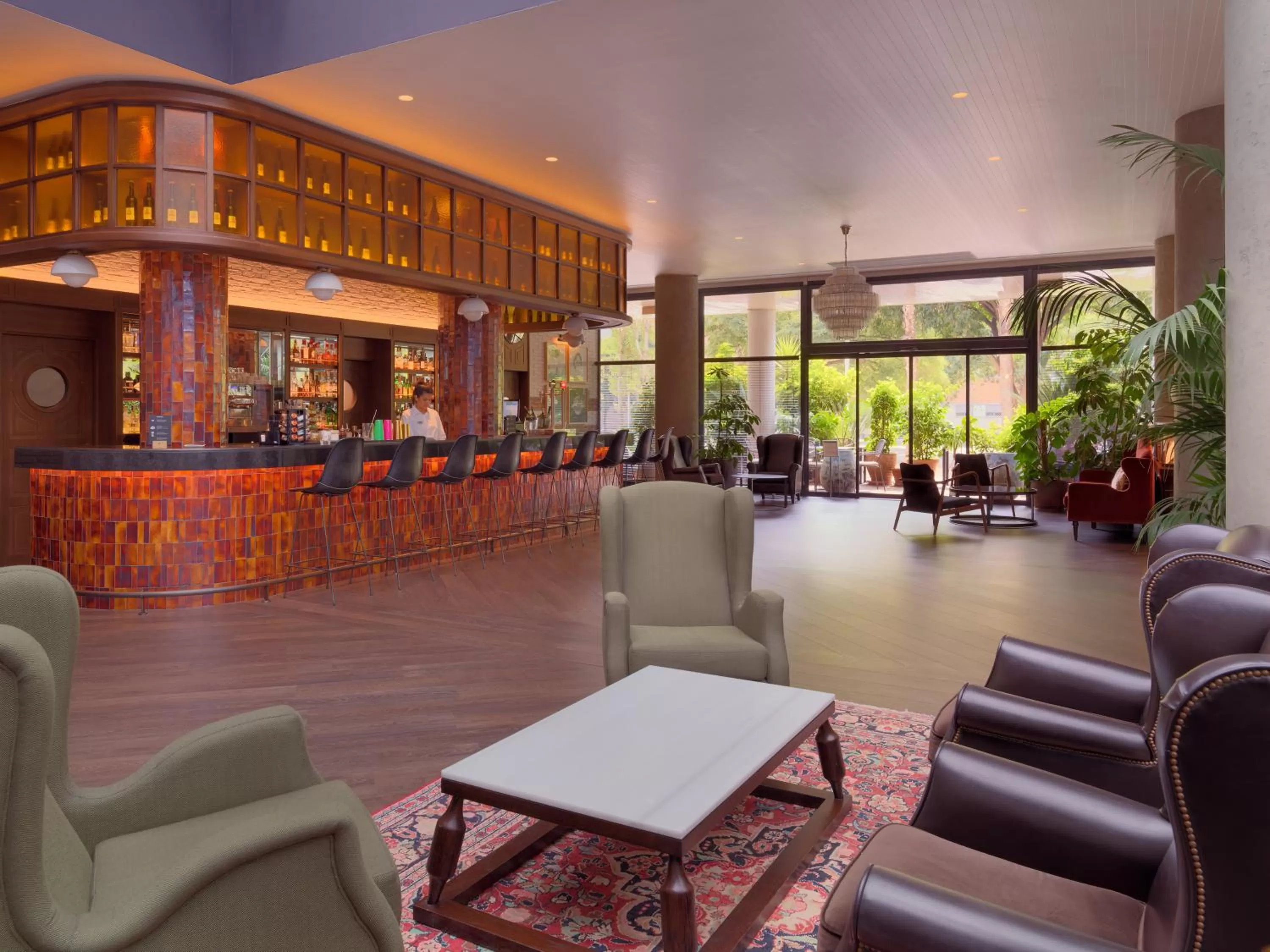 Lounge or bar in H10 Marina Barcelona