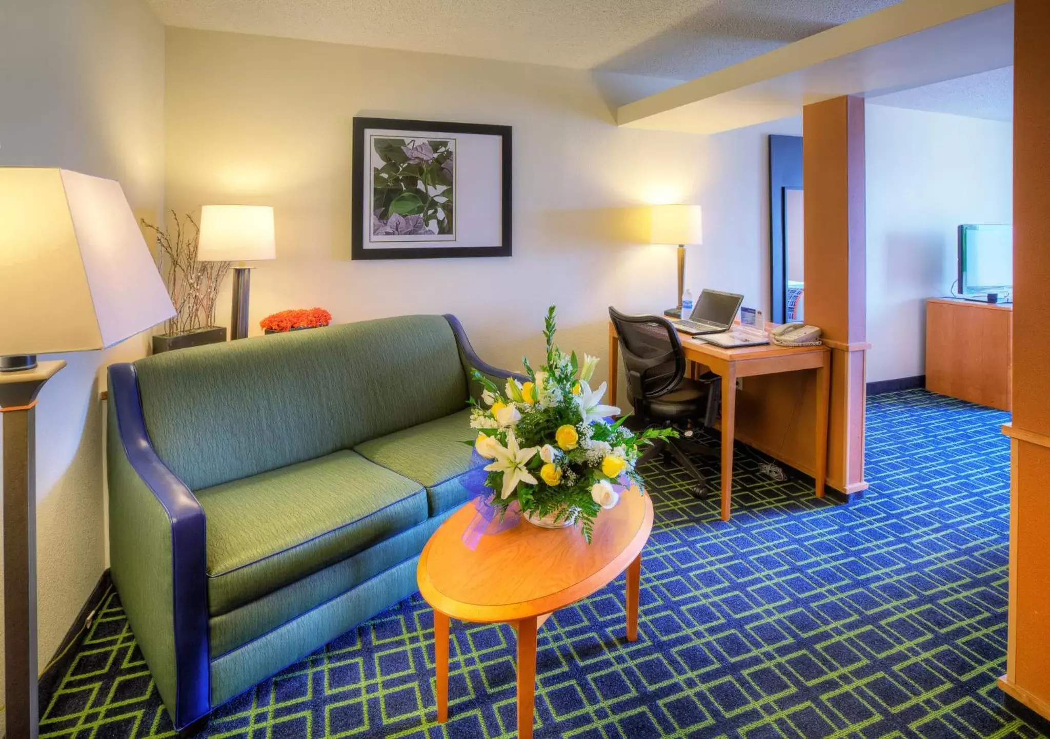 Bedroom, Seating Area in Fairfield Inn & Suites Laredo
