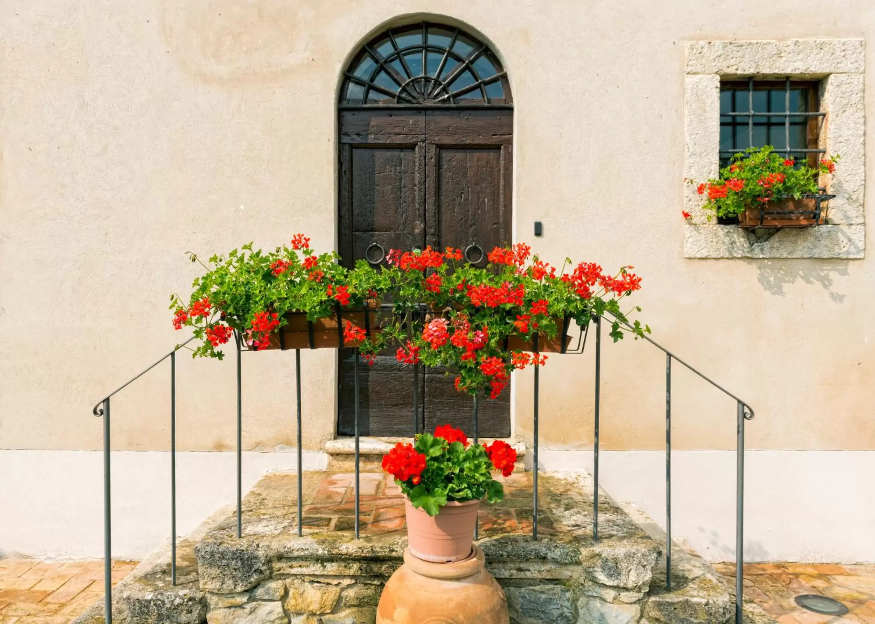 Garden in Relais Osteria Dell'Orcia