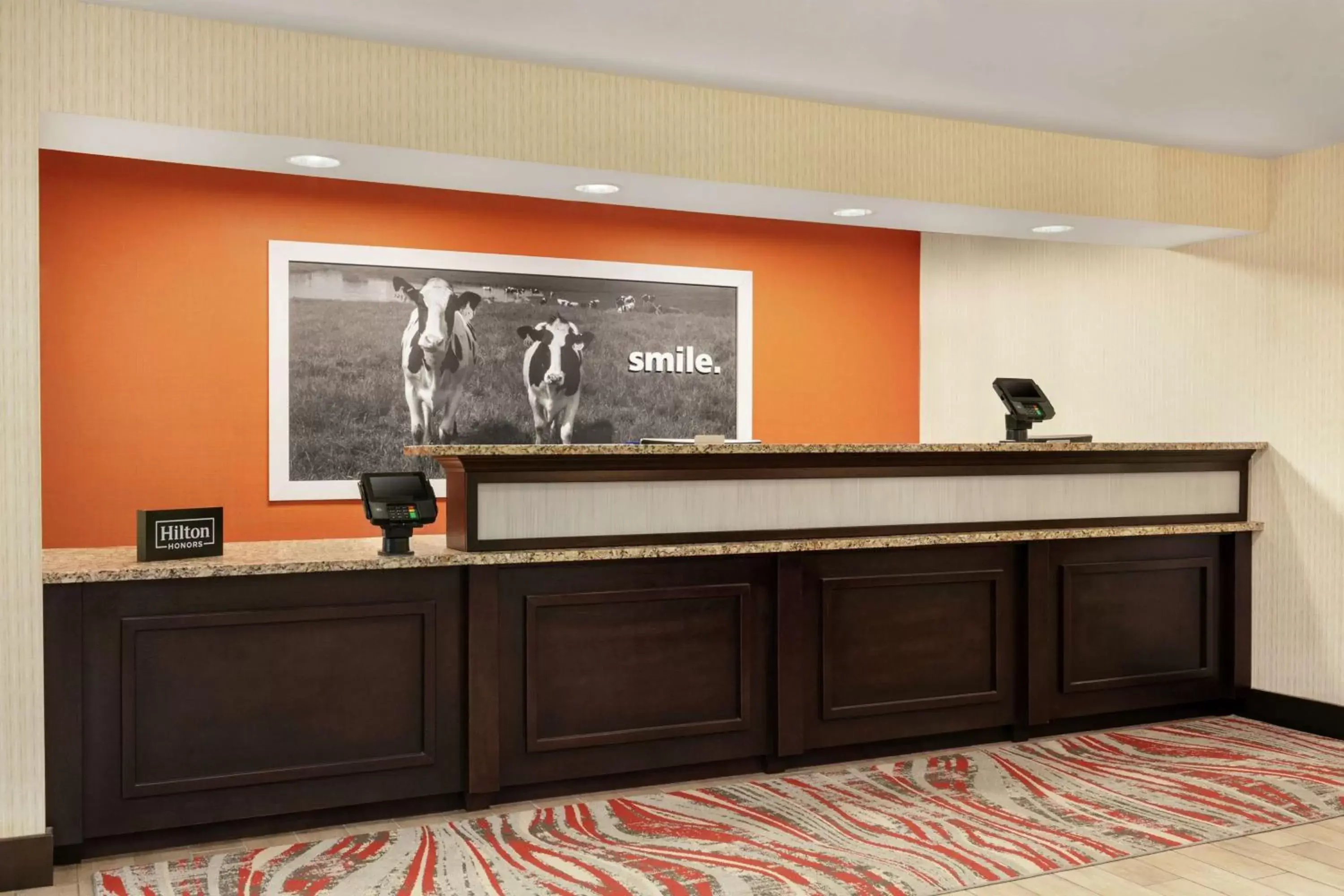 Lobby or reception, Lobby/Reception in Hampton Inn Binghamton/Johnson City