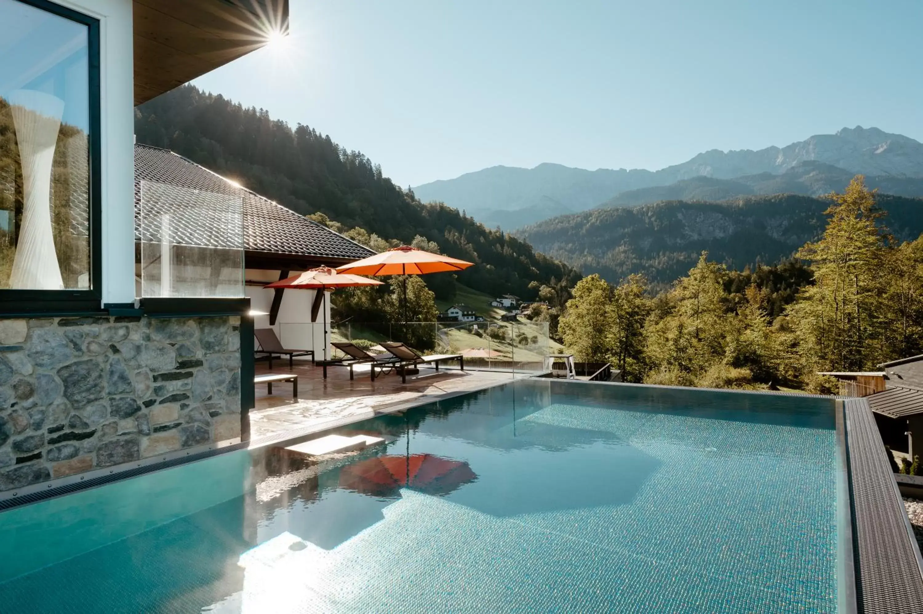 Spa and wellness centre/facilities, Swimming Pool in Das Graseck - mountain hideaway & health care