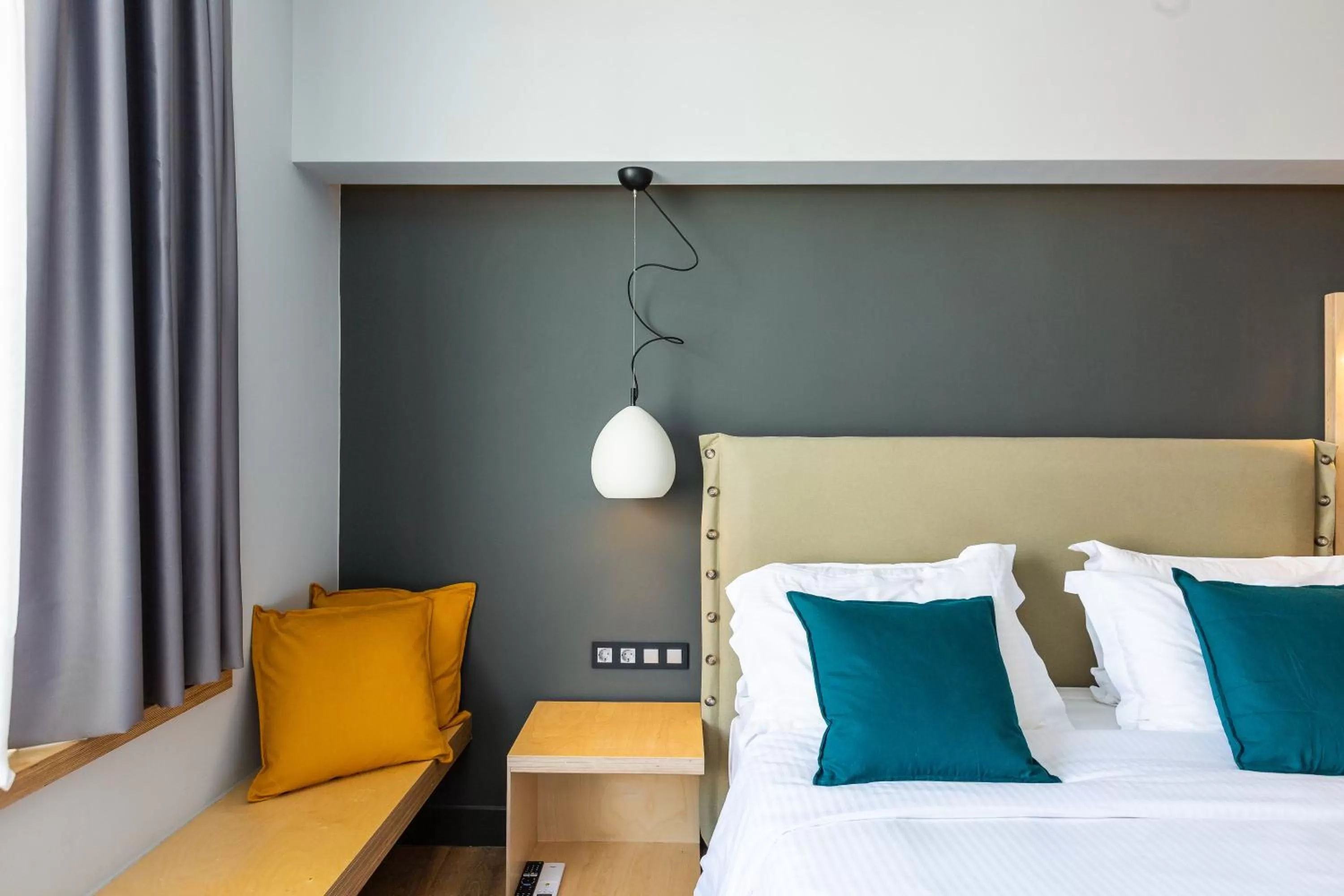 Bedroom, Bed in St. Bjur Suites