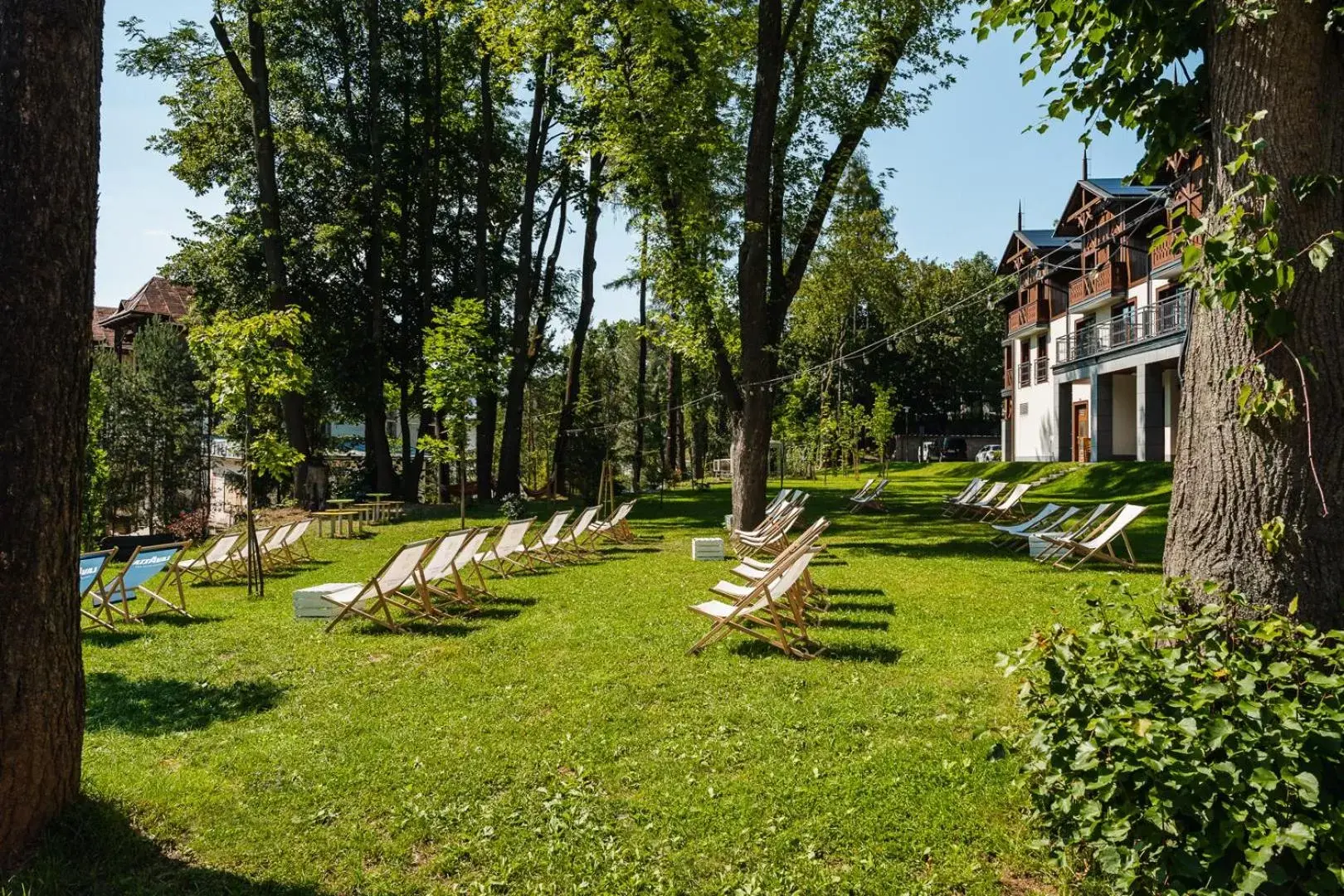 Property building, Garden in Szczawnica Park Resort & Spa