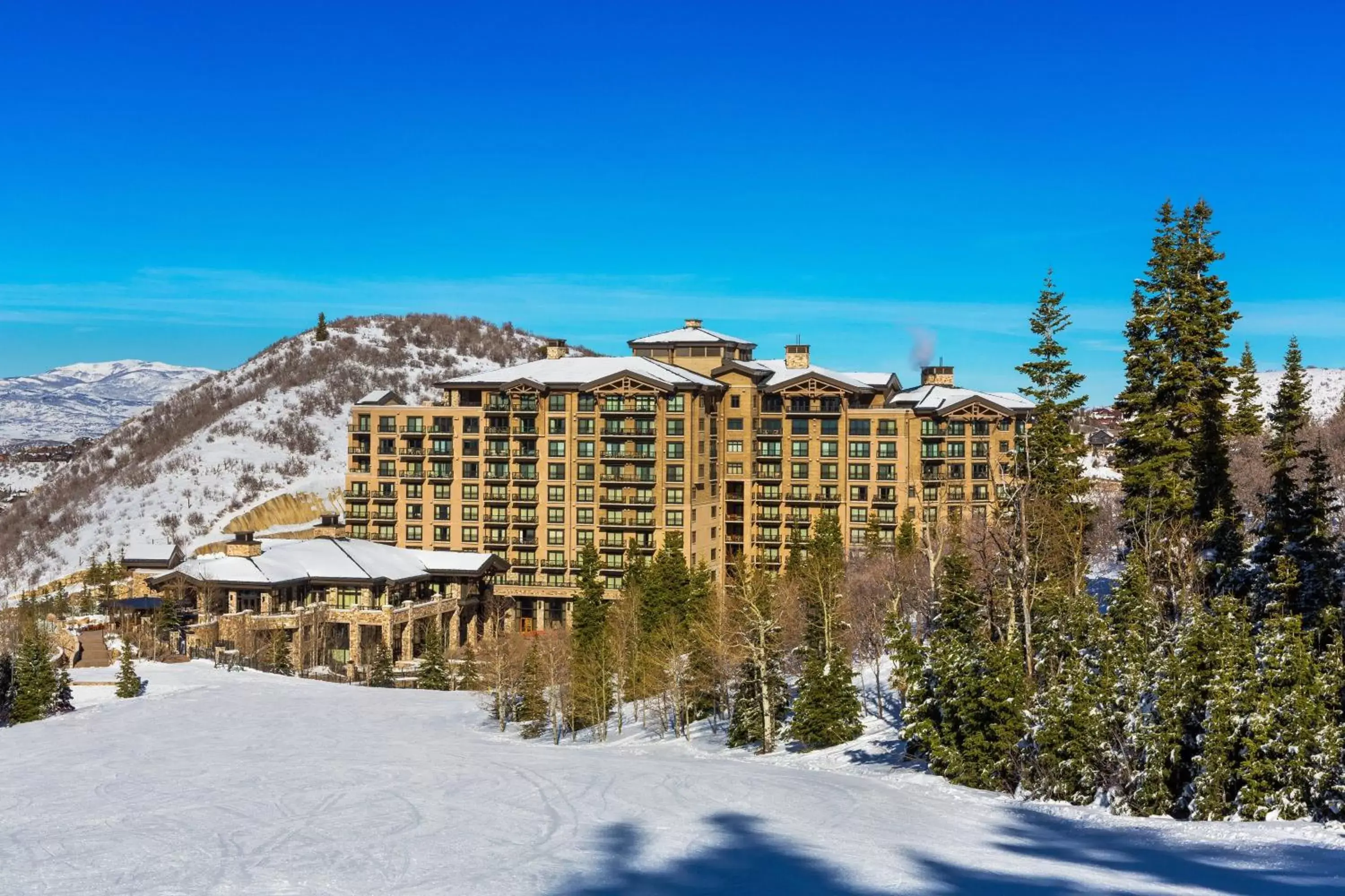 Property building, Winter in St. Regis Deer Valley