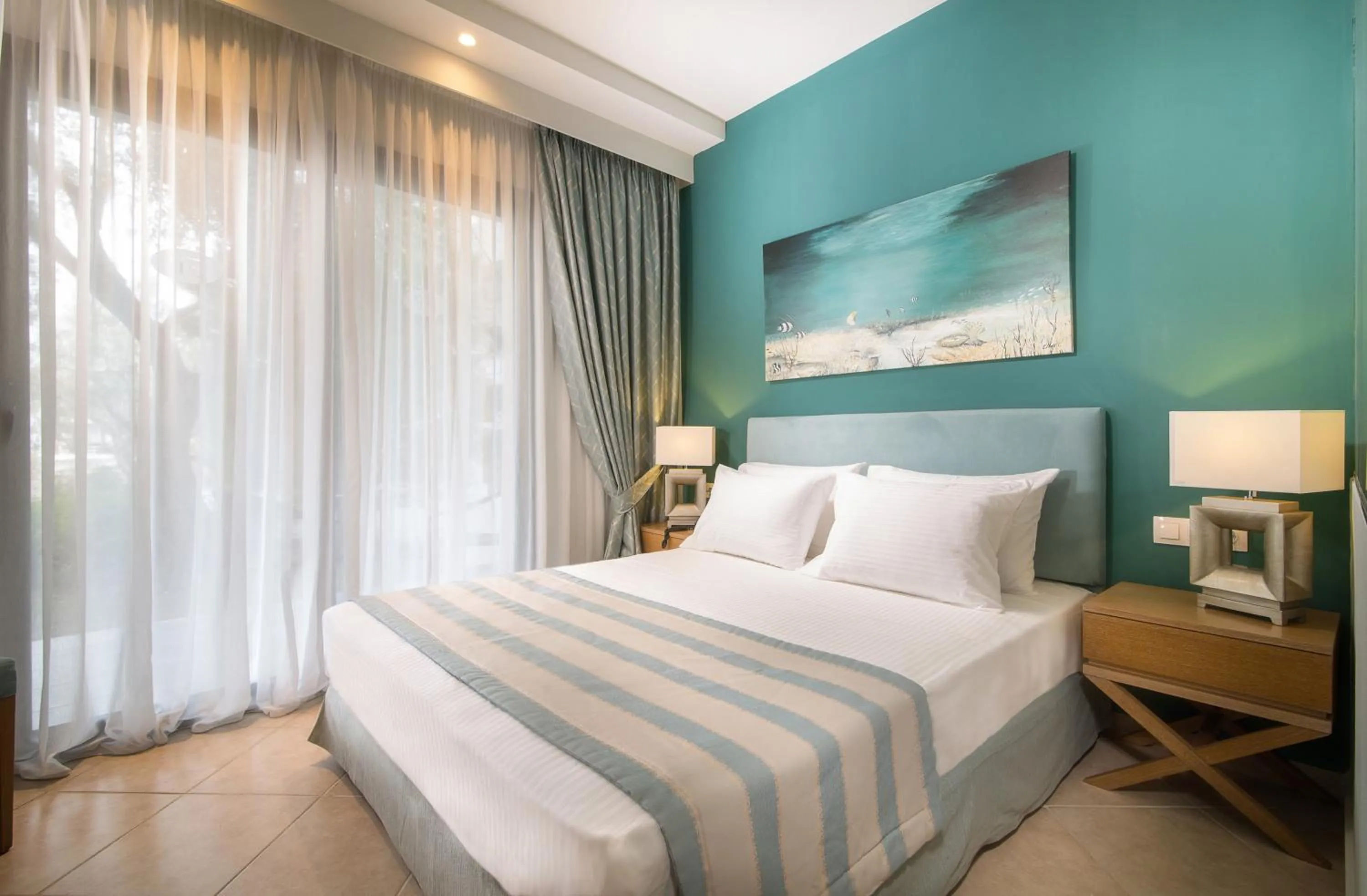 Garden in Flegra Palace