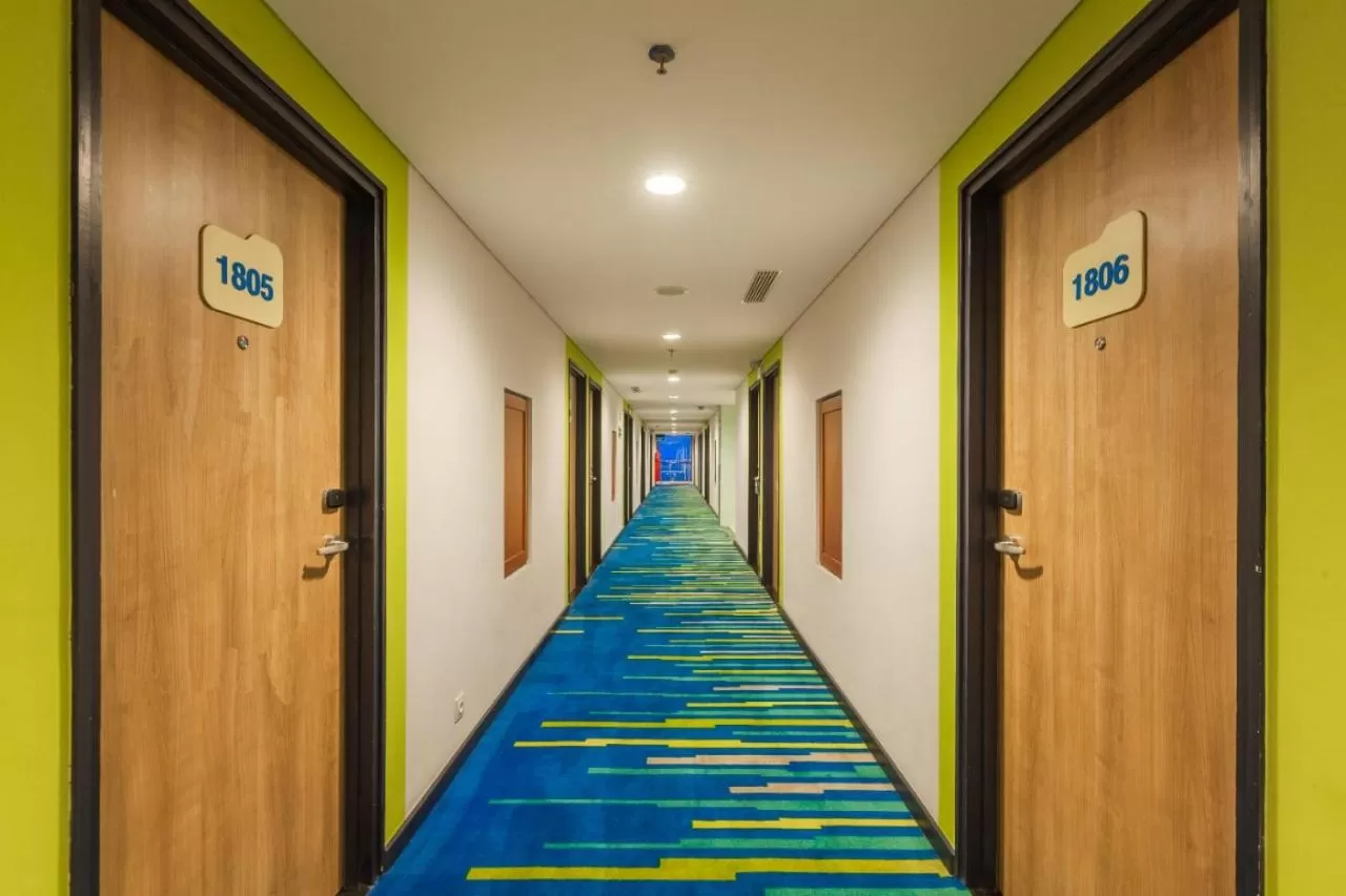 Floor plan in Deka Hotel Surabaya HR Muhammad