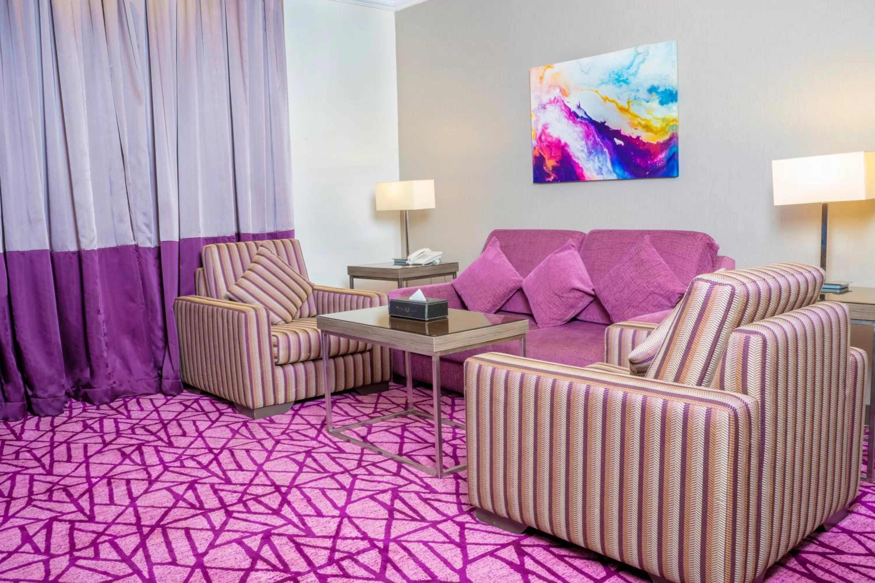 Living room, Seating Area in Aquila Hotel Jeddah Al Hamra
