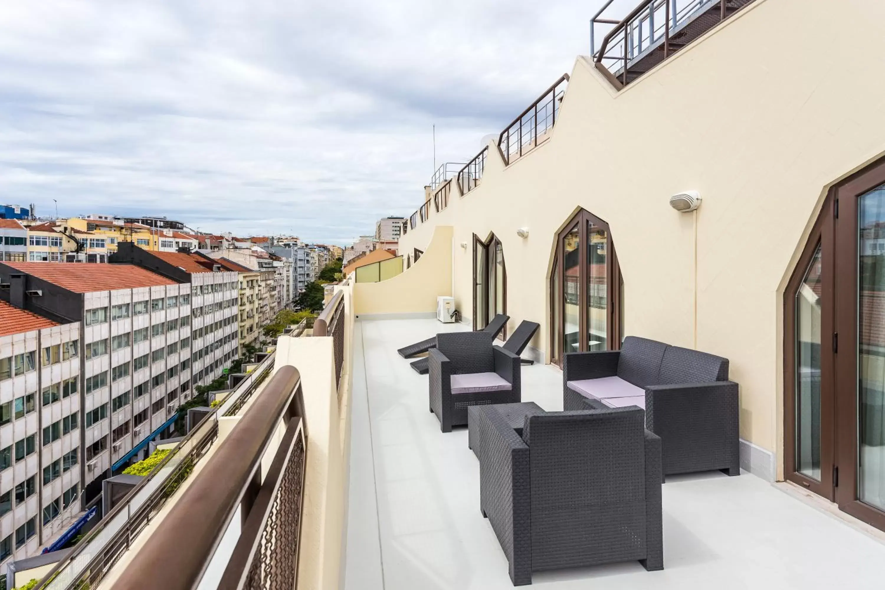 Balcony/Terrace in Legendary Lisboa Suites