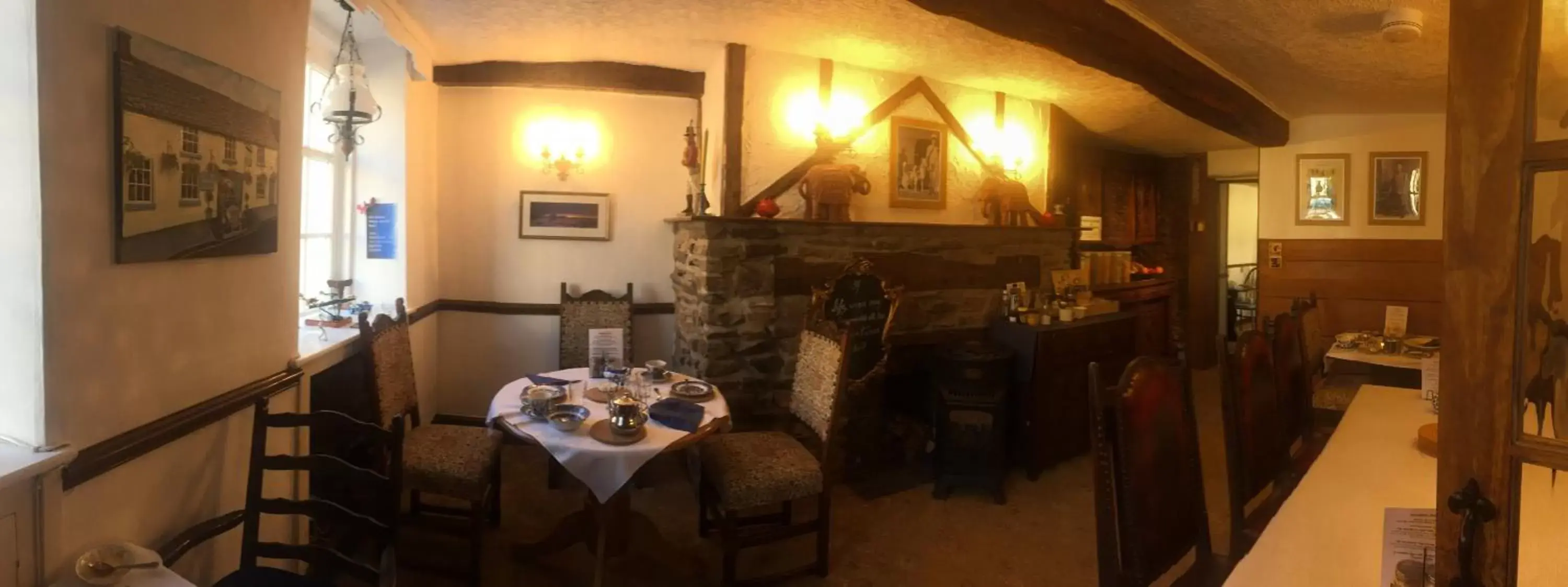 Dining area, Restaurant/Places to Eat in Borderers Inn