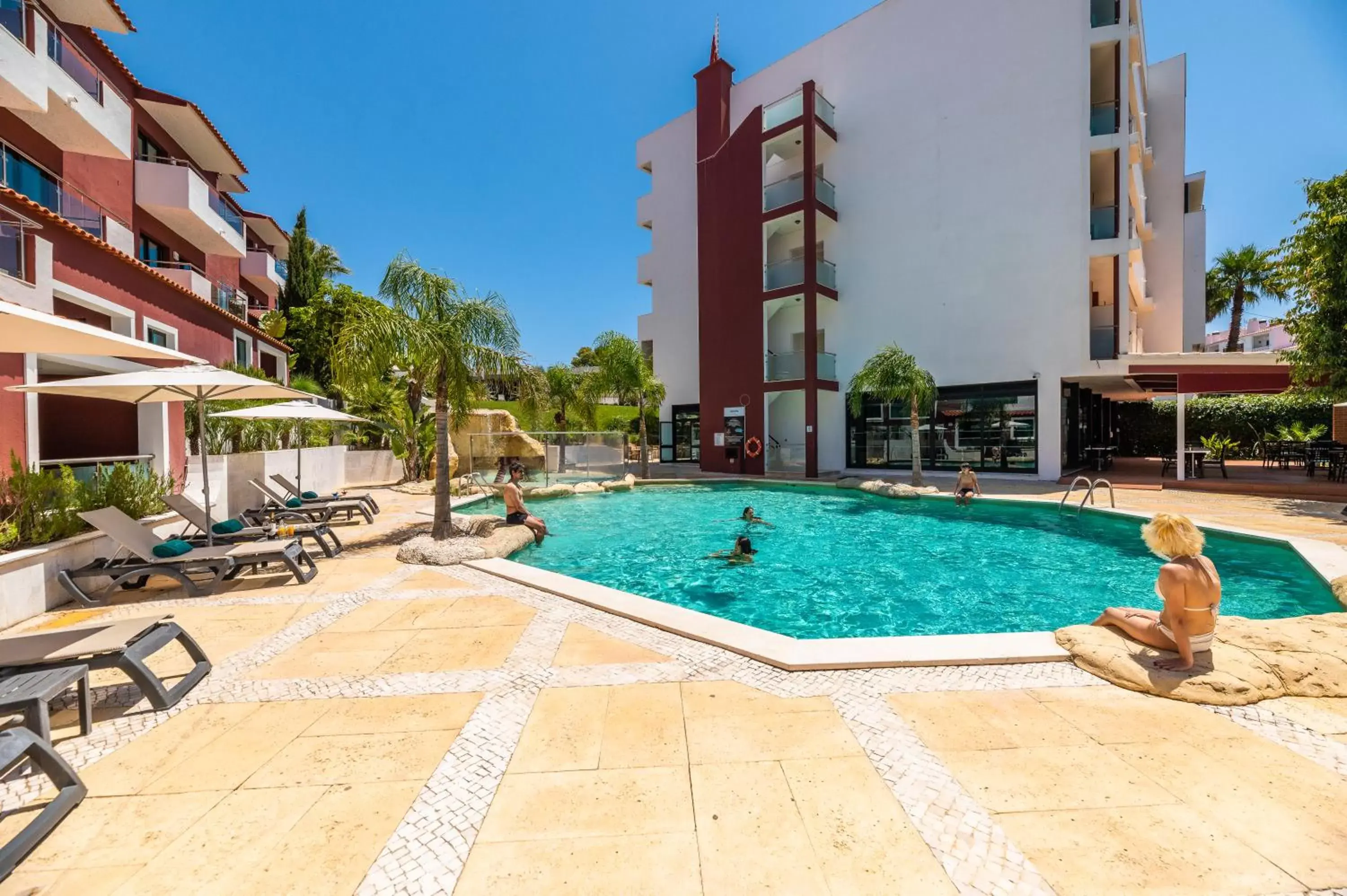 Off site, Swimming Pool in Topazio Vibe Beach Hotel & Apartments