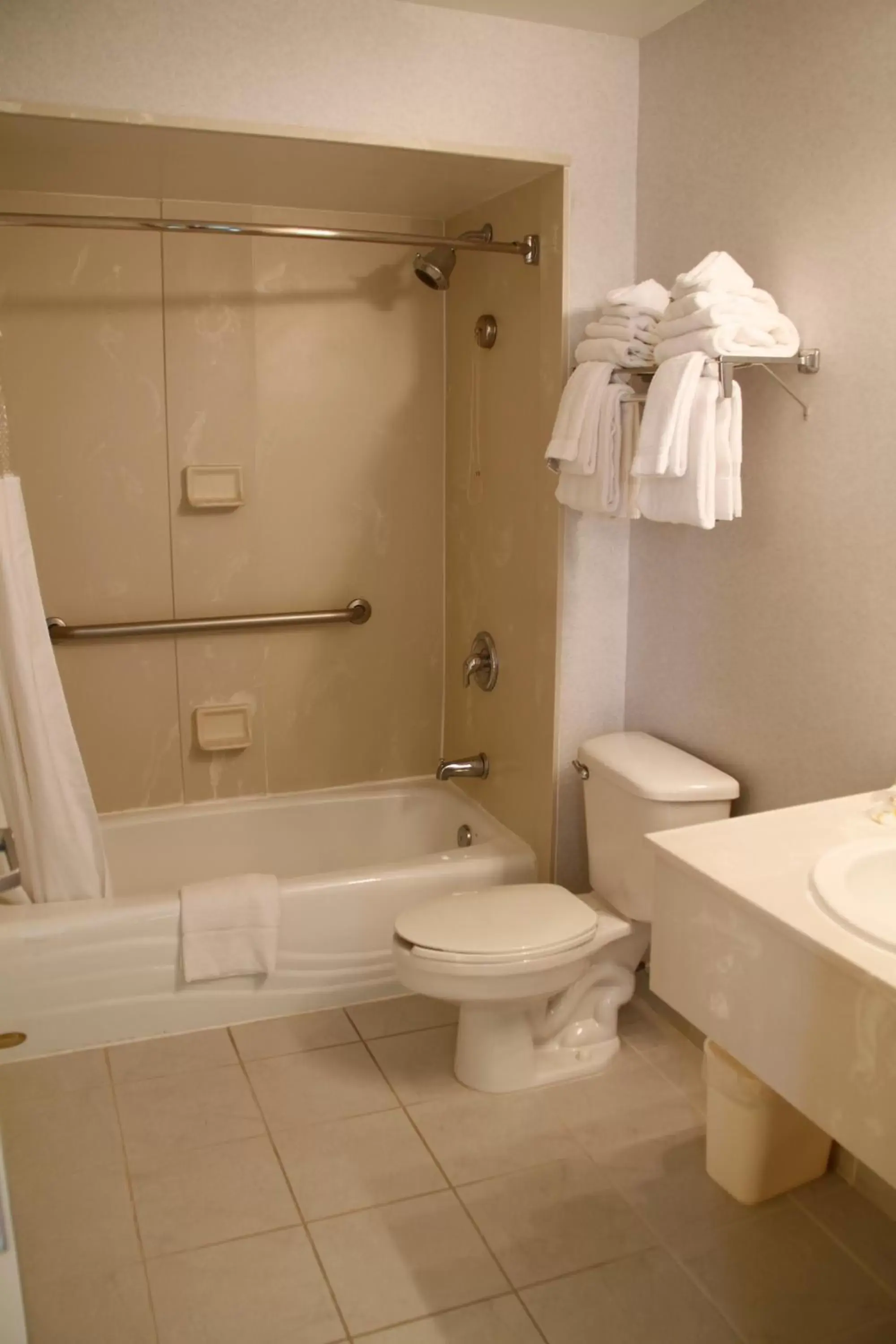Bathroom in Cocoa Beach Suites Hotel