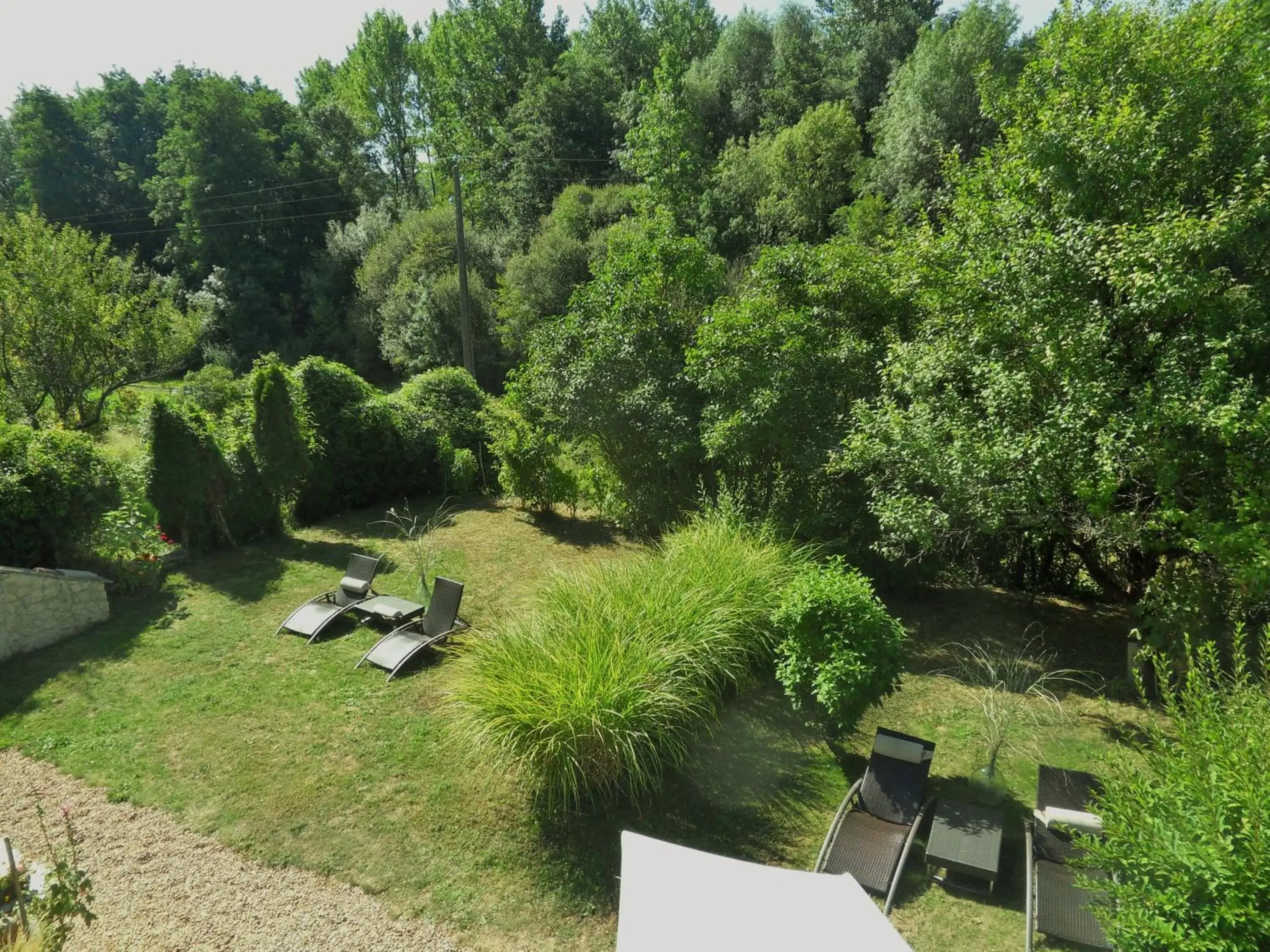 Bird's eye view, Garden in Troglodelice