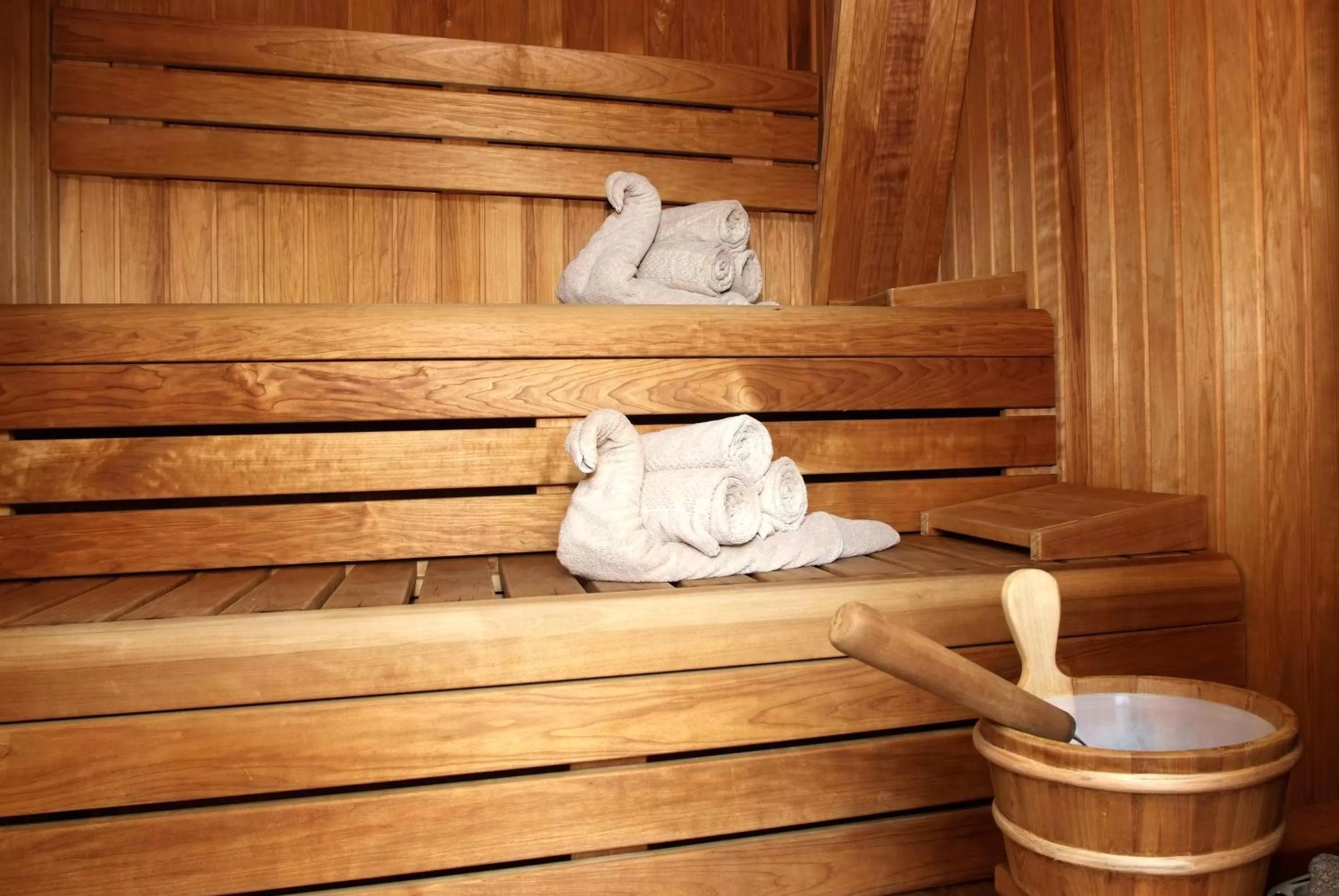 Sauna in Continental Hotel Budapest