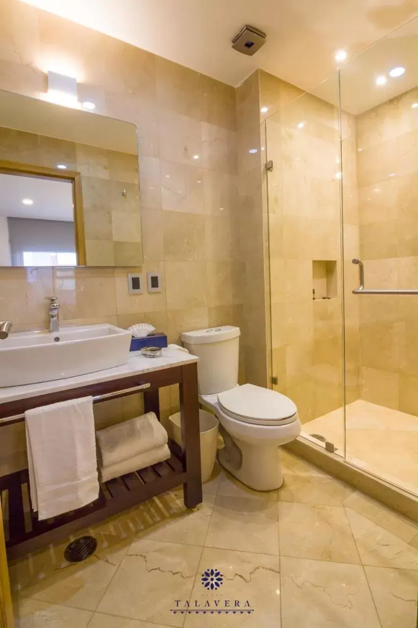 Bathroom in Hotel Talavera Teziutlan