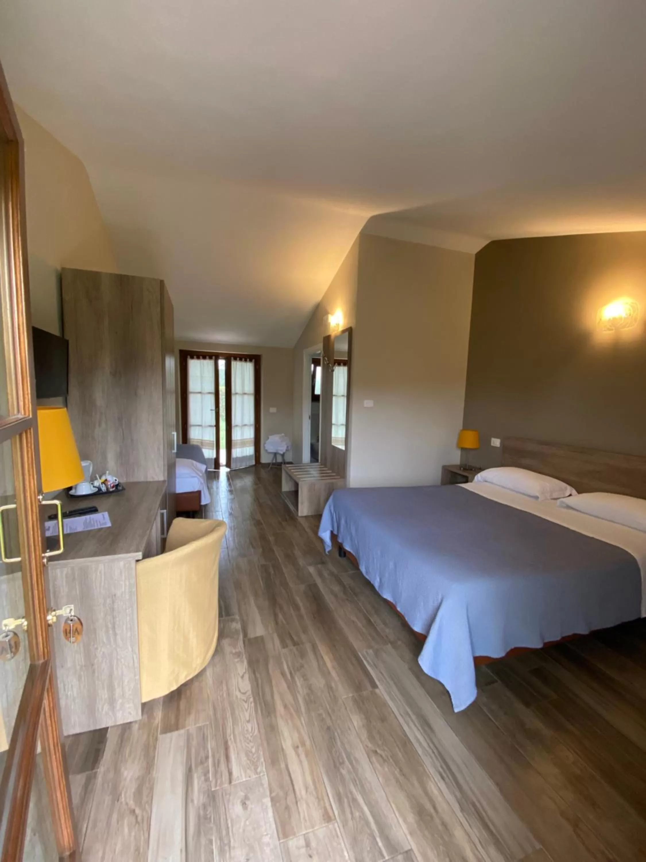 Bedroom, Bed in Le Macerine